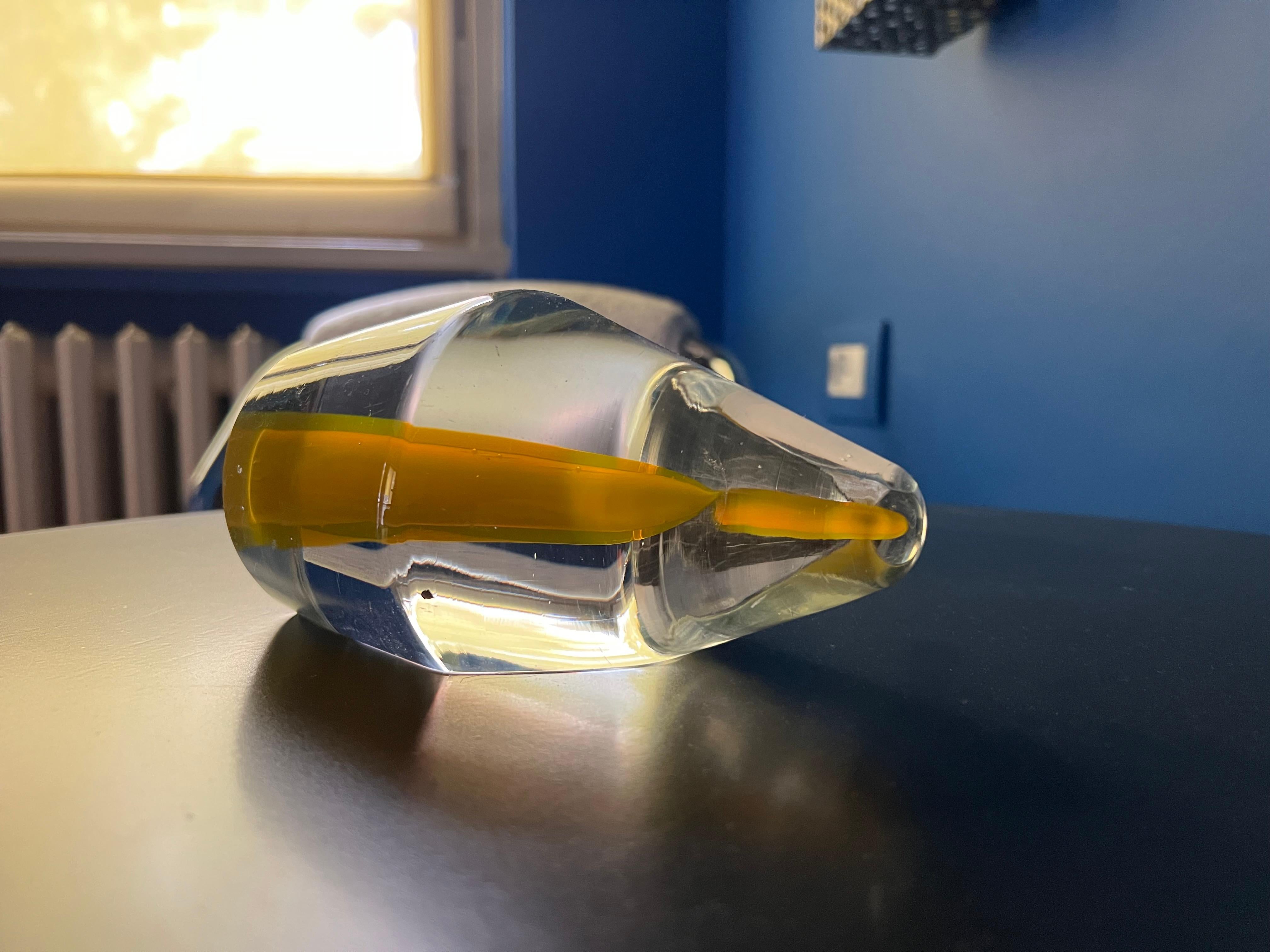 Sculpture de Murano en verre 
