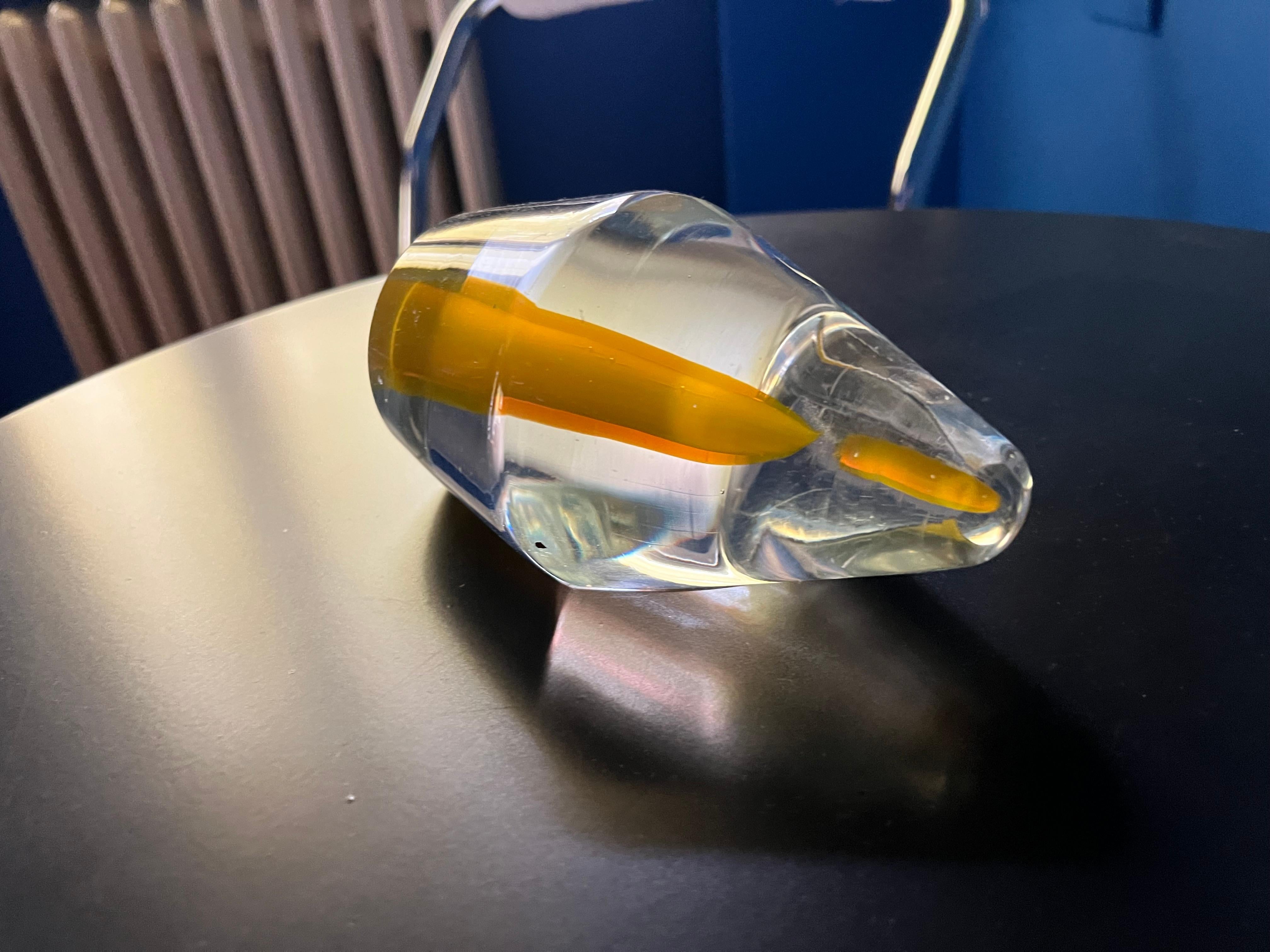 Sculpture de Murano en verre 