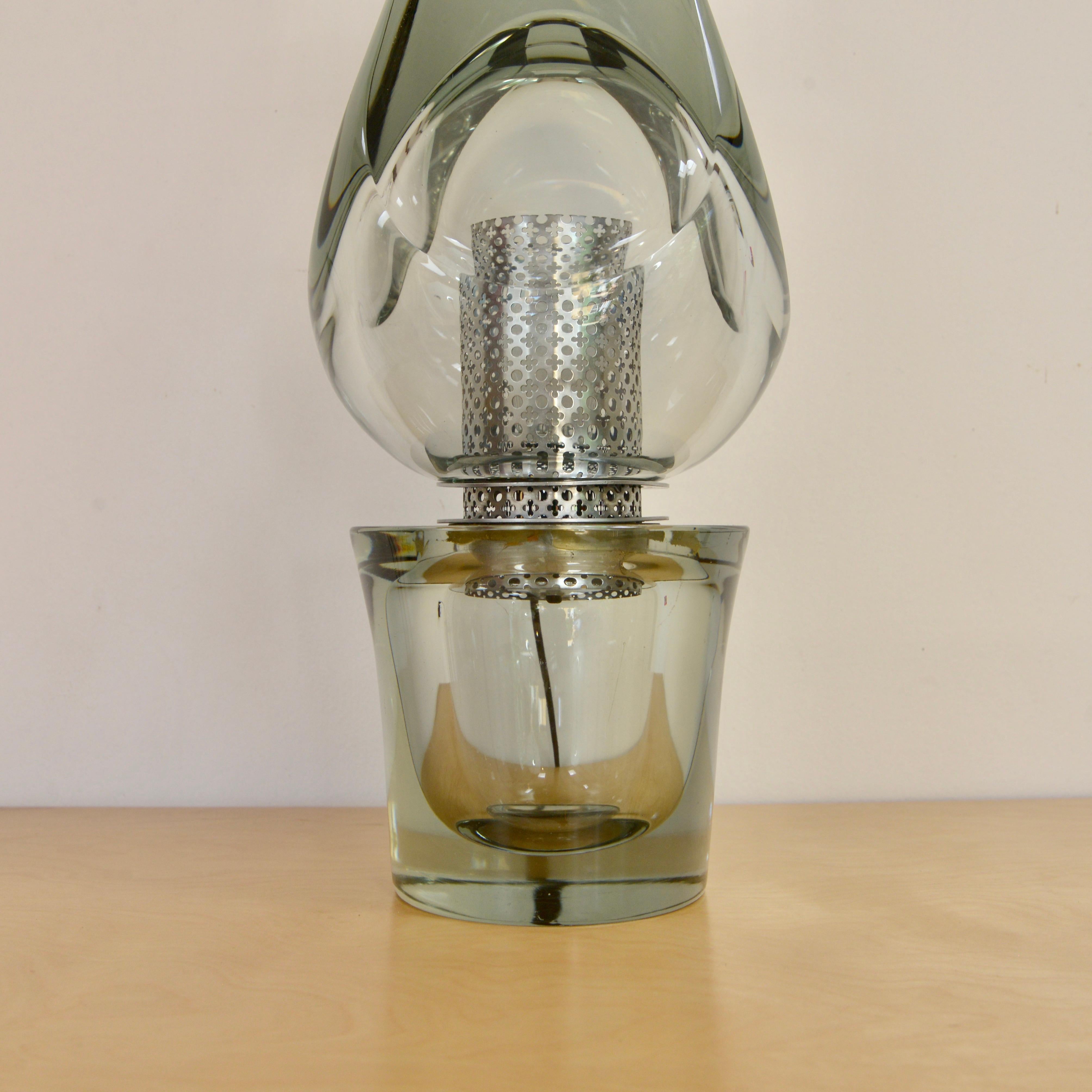 Murano Seguso Table Lamp In Good Condition For Sale In Los Angeles, CA