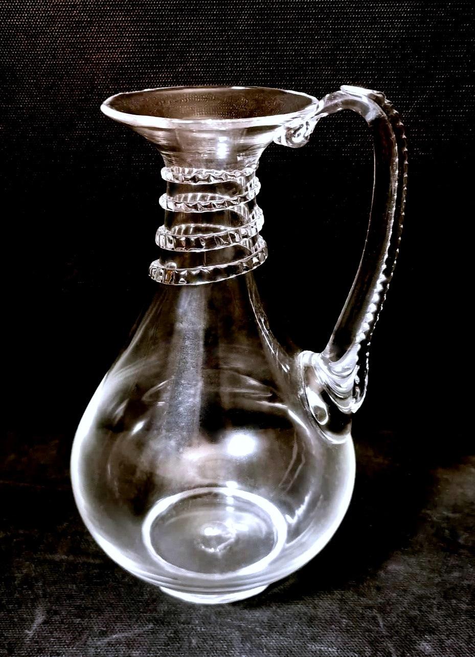 Murano Service 36 Glasses and Pitcher in Blown Glass And Applied Decorations For Sale 9