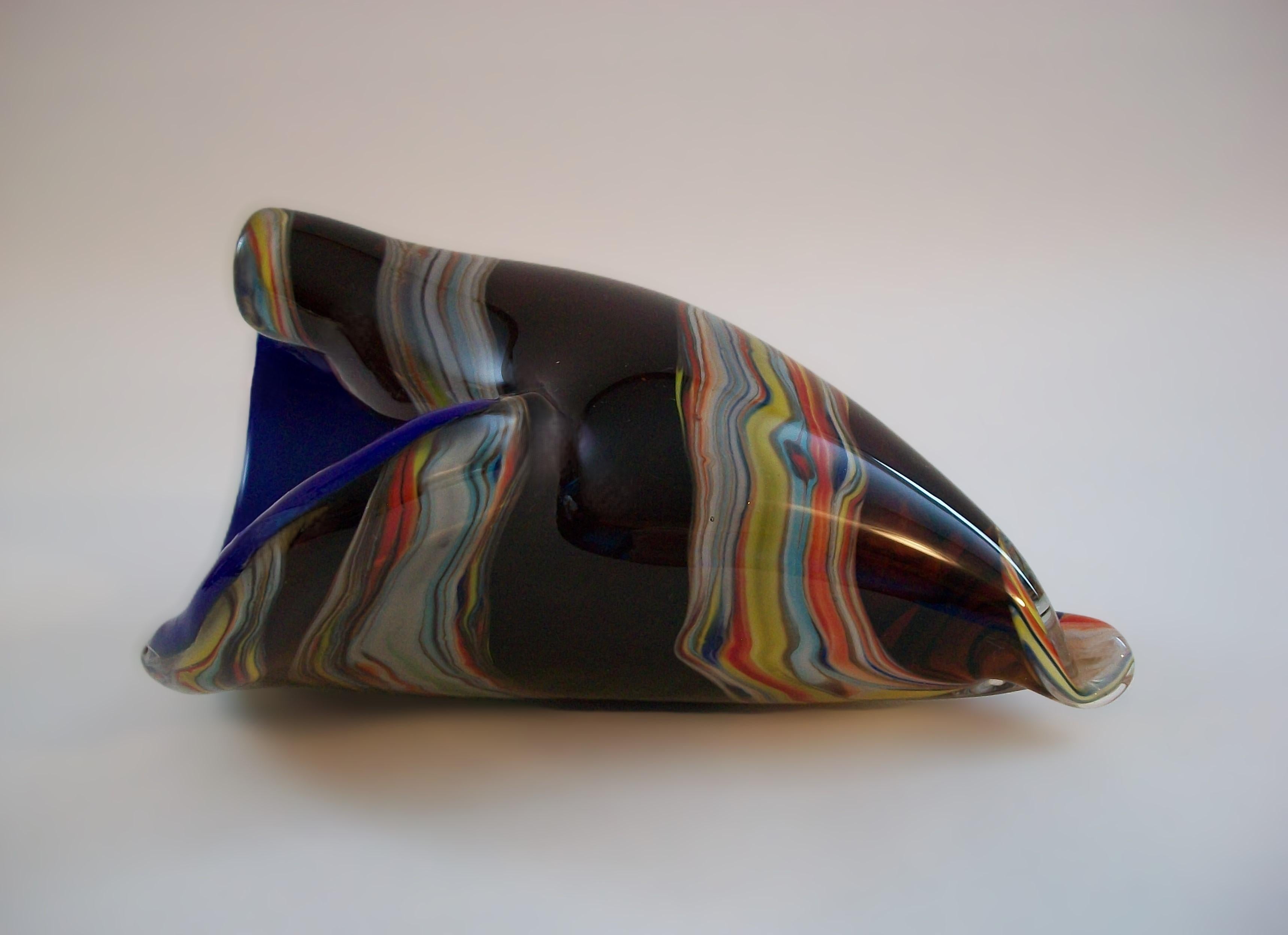Scultura in vetro a forma di conchiglia di Murano - Non firmata - Italia - Fine XX secolo in vendita 2