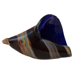 Escultura de cristal en forma de concha de Murano - Sin firmar - Italia - Finales Siglo XX