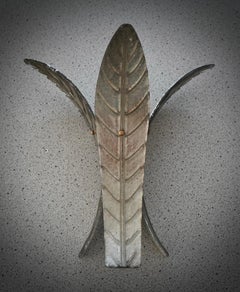 Murano Silver Art Glass Art Deco Wall Lights and Sconces, 2020