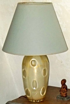 Murano Sommerso Table Lamp, Mazzega