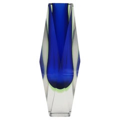 Murano Sommerso vase by Alessandro Mandruzzato from the 1960s