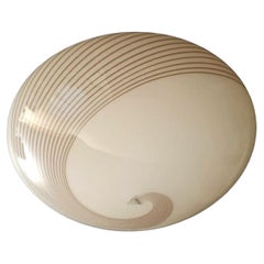 Murano Spiral Flush Mount