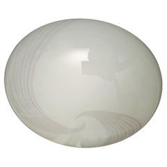 Vintage Murano Spiral Flush Mount