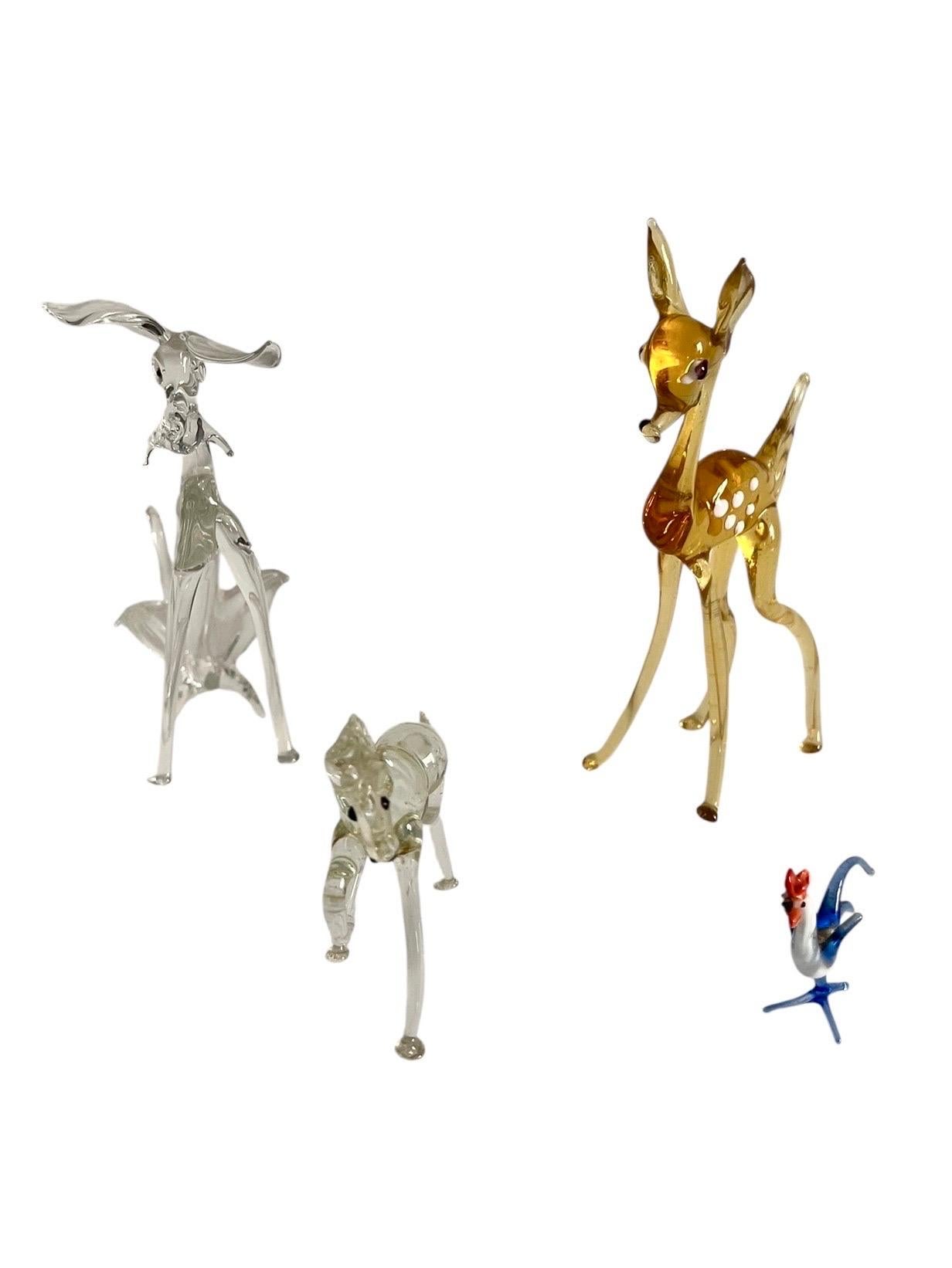 Figura de cervatillo de Murano - Italia en venta 6