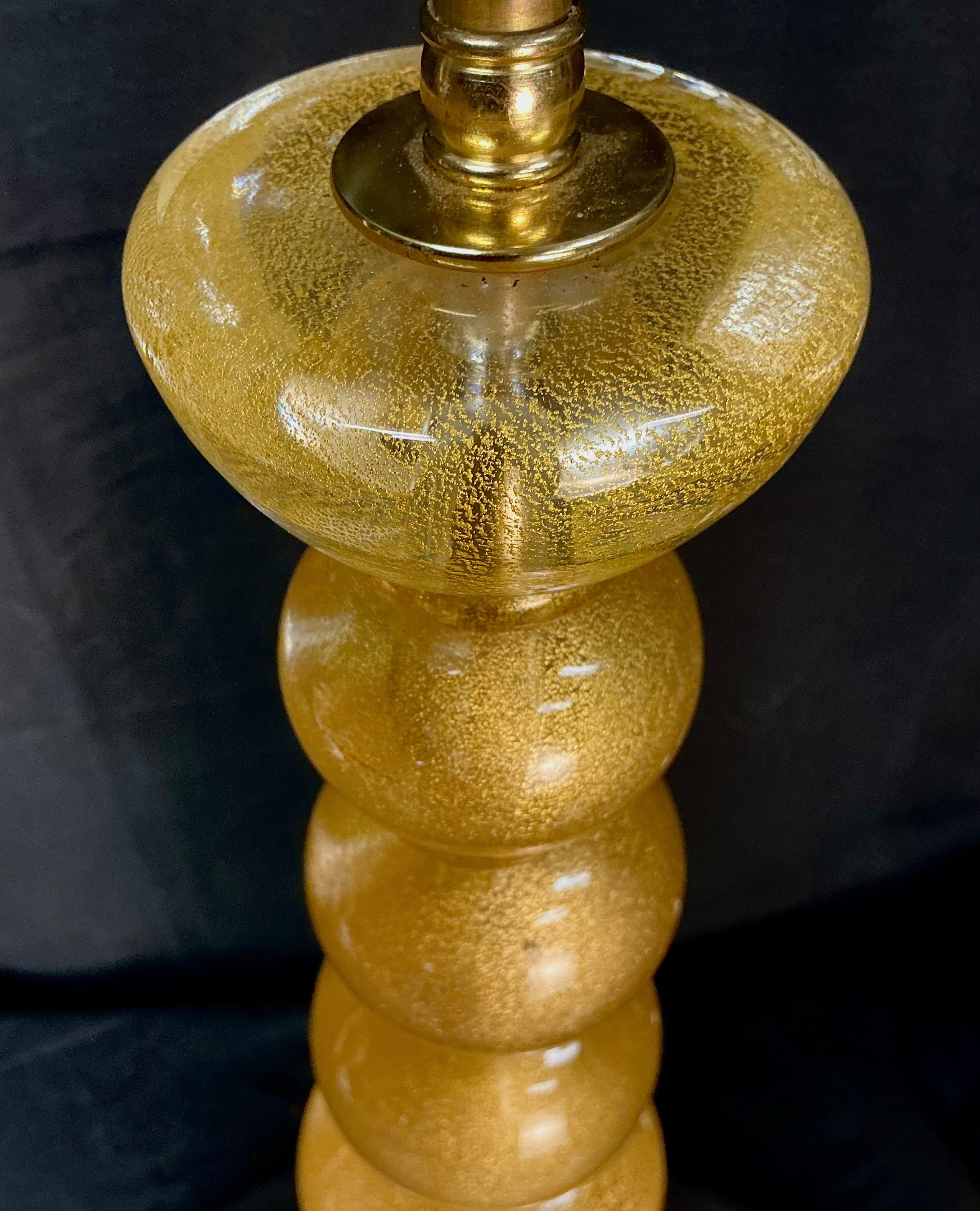 Murano Stacked Ball Tischlampe im Angebot 3