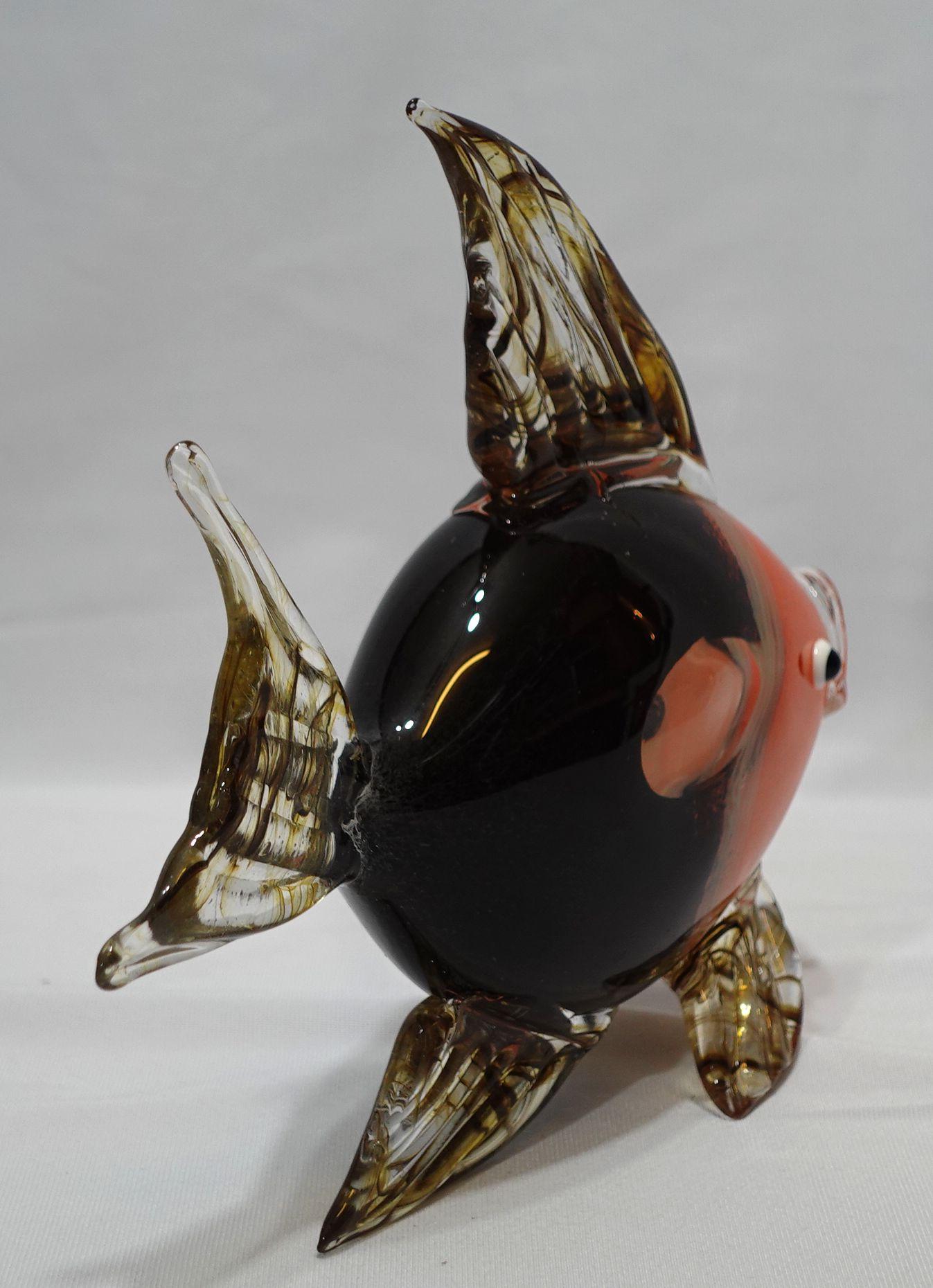 Murano Style Art Glass Tropical Fish For Sale 5
