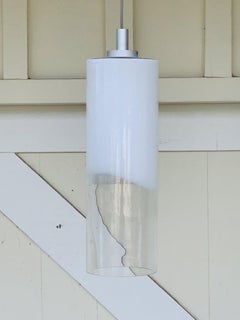 Murano Style Cylinder Pendant Light
