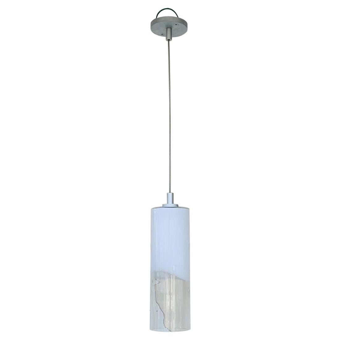 Murano Style Cylinder Pendant Light