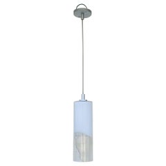 Vintage Murano Style Cylinder Pendant Light