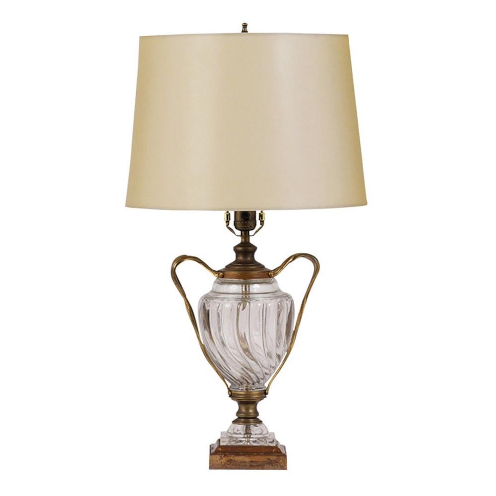 Murano Style Glass Table Lamp