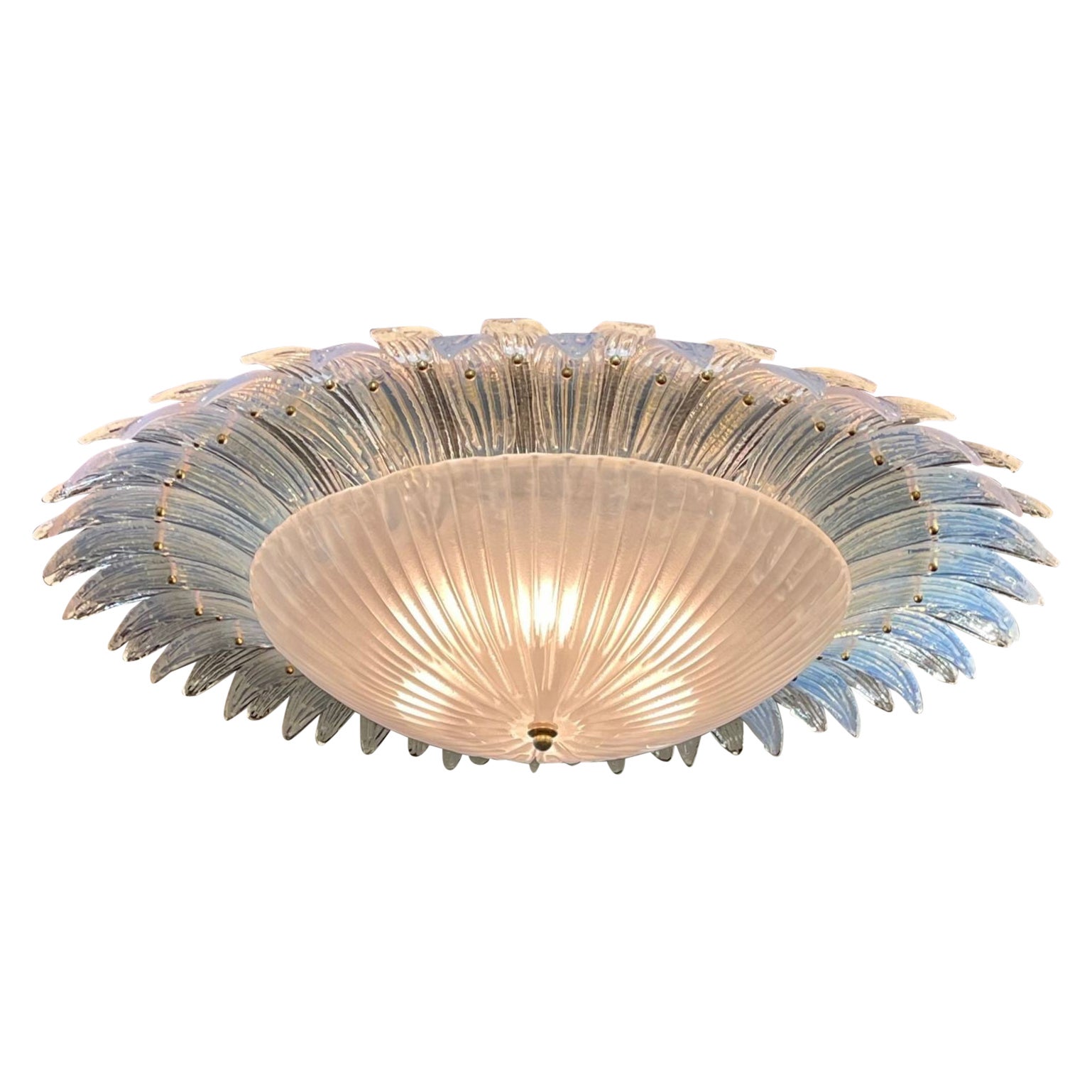 Lampadario a incasso Murano Sunburst