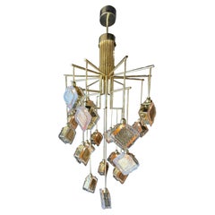 Lampadario a sospensione di Murano