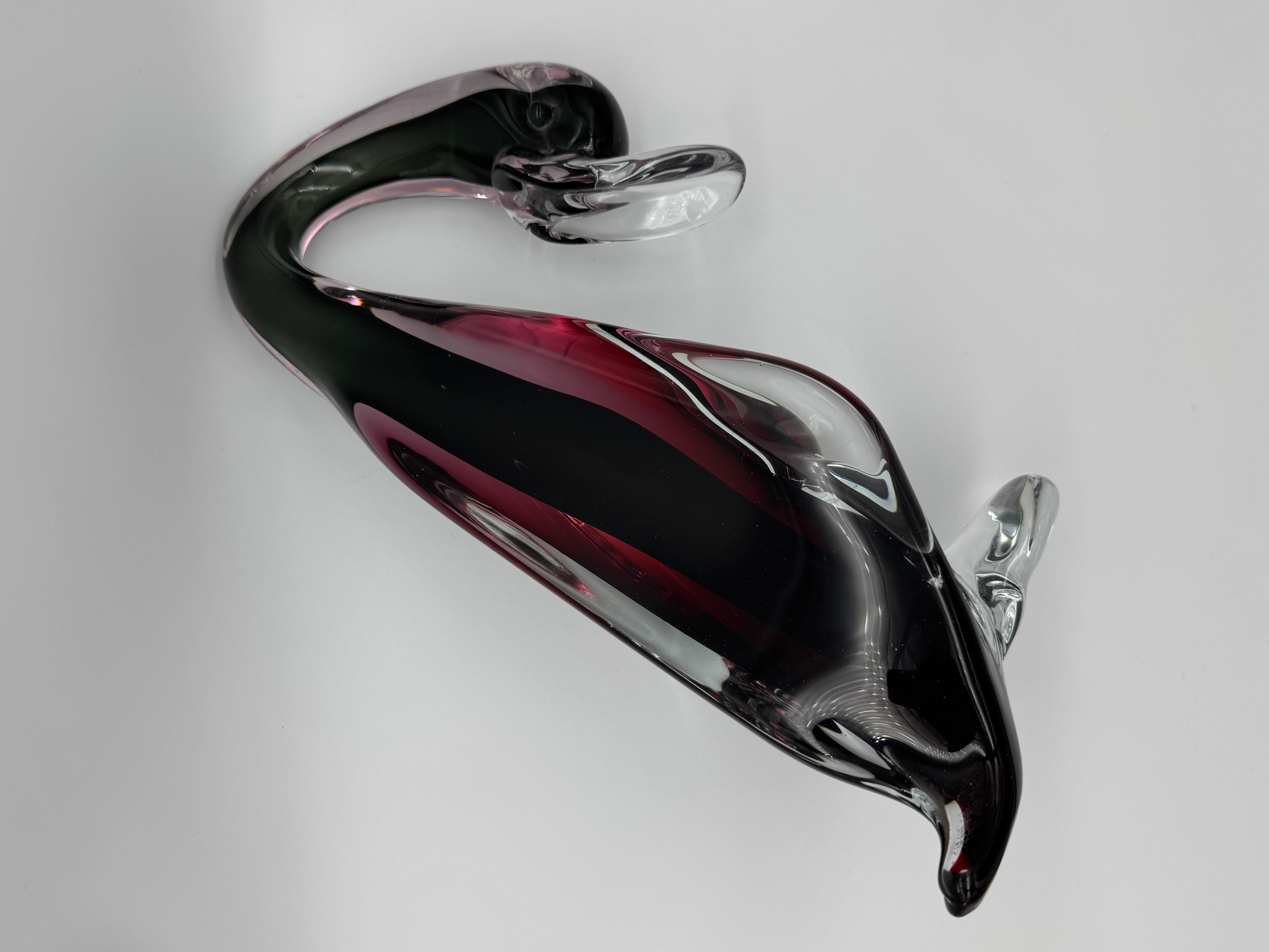 Verre à Swan de Murano attribué à Archimede Seguso en vente 2