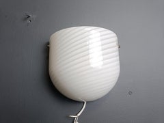 Murano Swirl Glass Sconce by VM-Vetri, Italy, 1970s