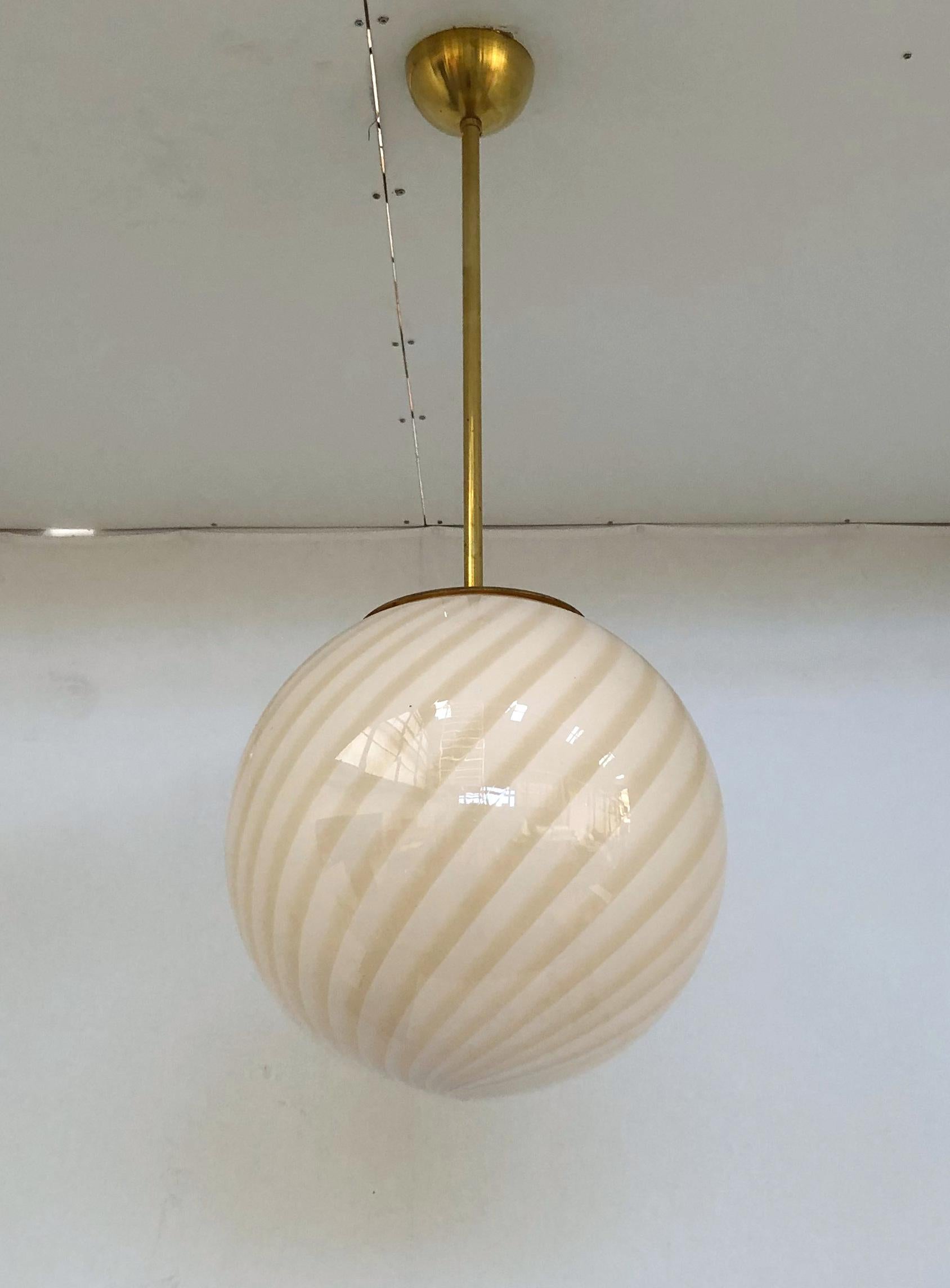 murano swirl pendant