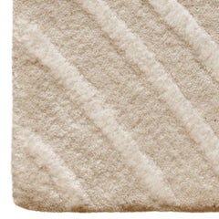 Murano Swirl Rectangular White Rug