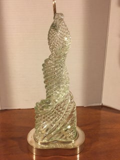 Murano Swirl Table Lamp by Carlo Scarpa