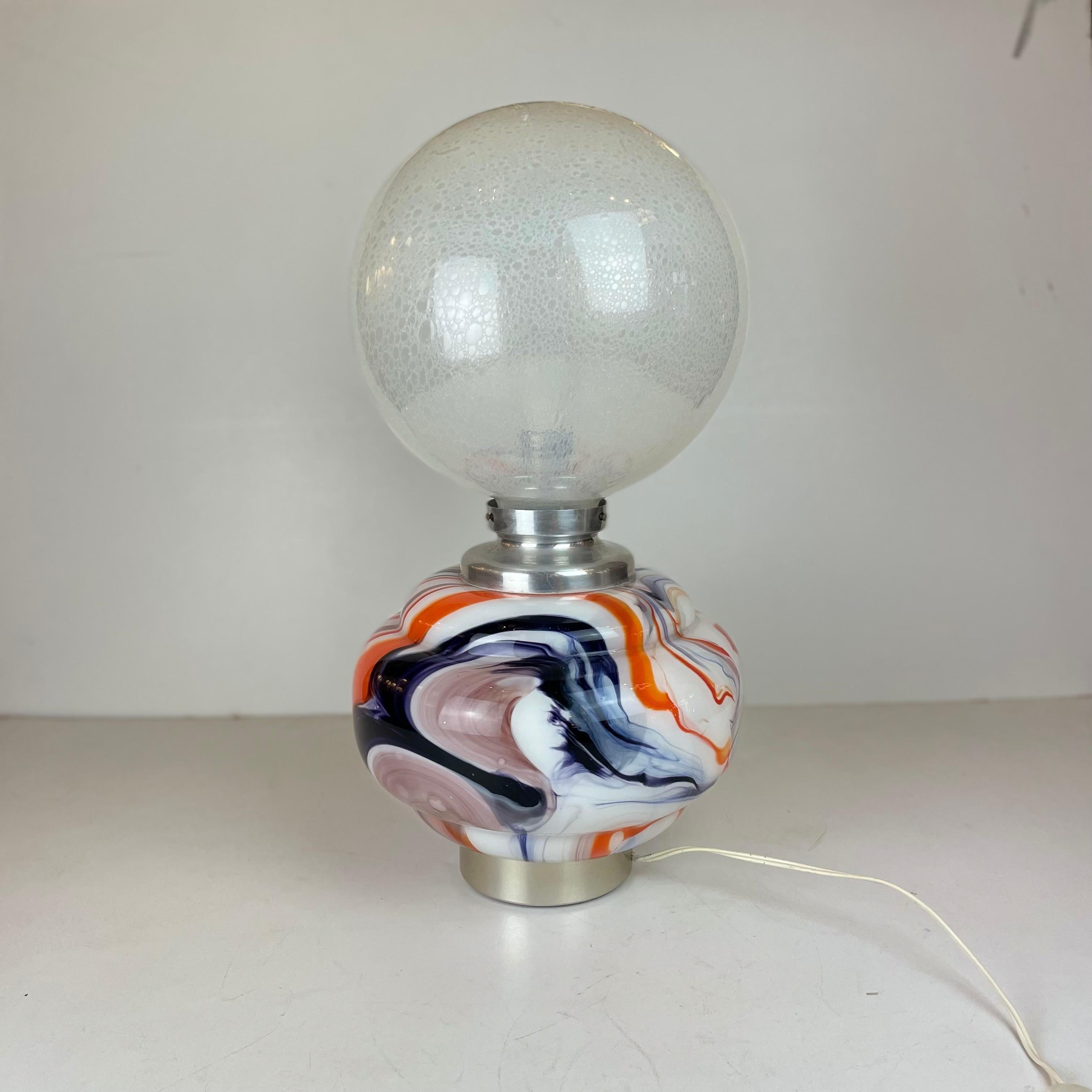 Lámpara de mesa de Murano, años 60 en venta 7