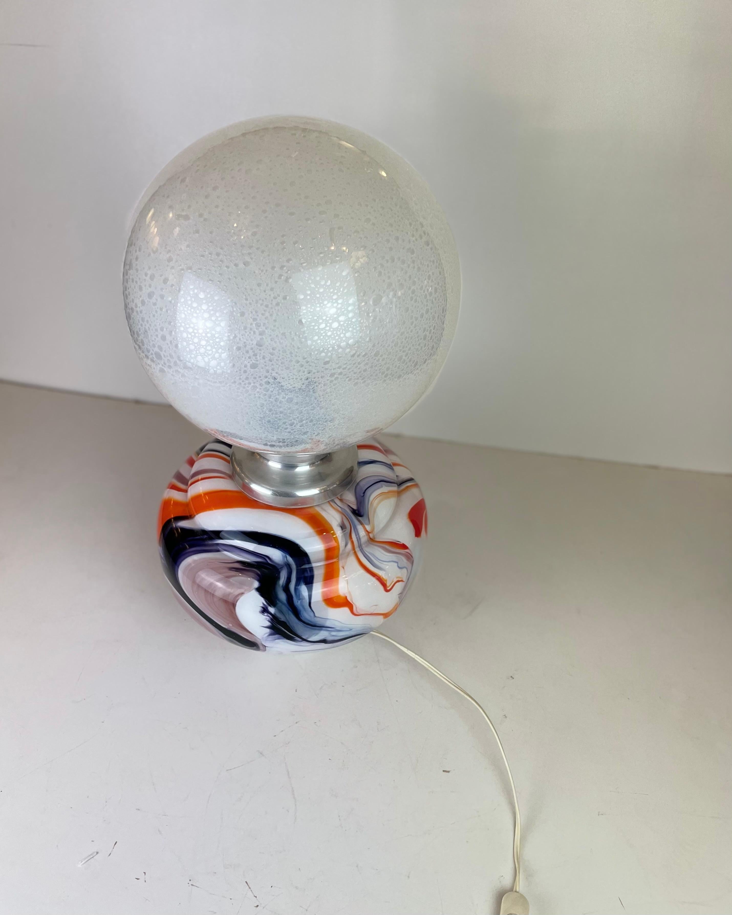 Lámpara de mesa de Murano, años 60 en venta 8
