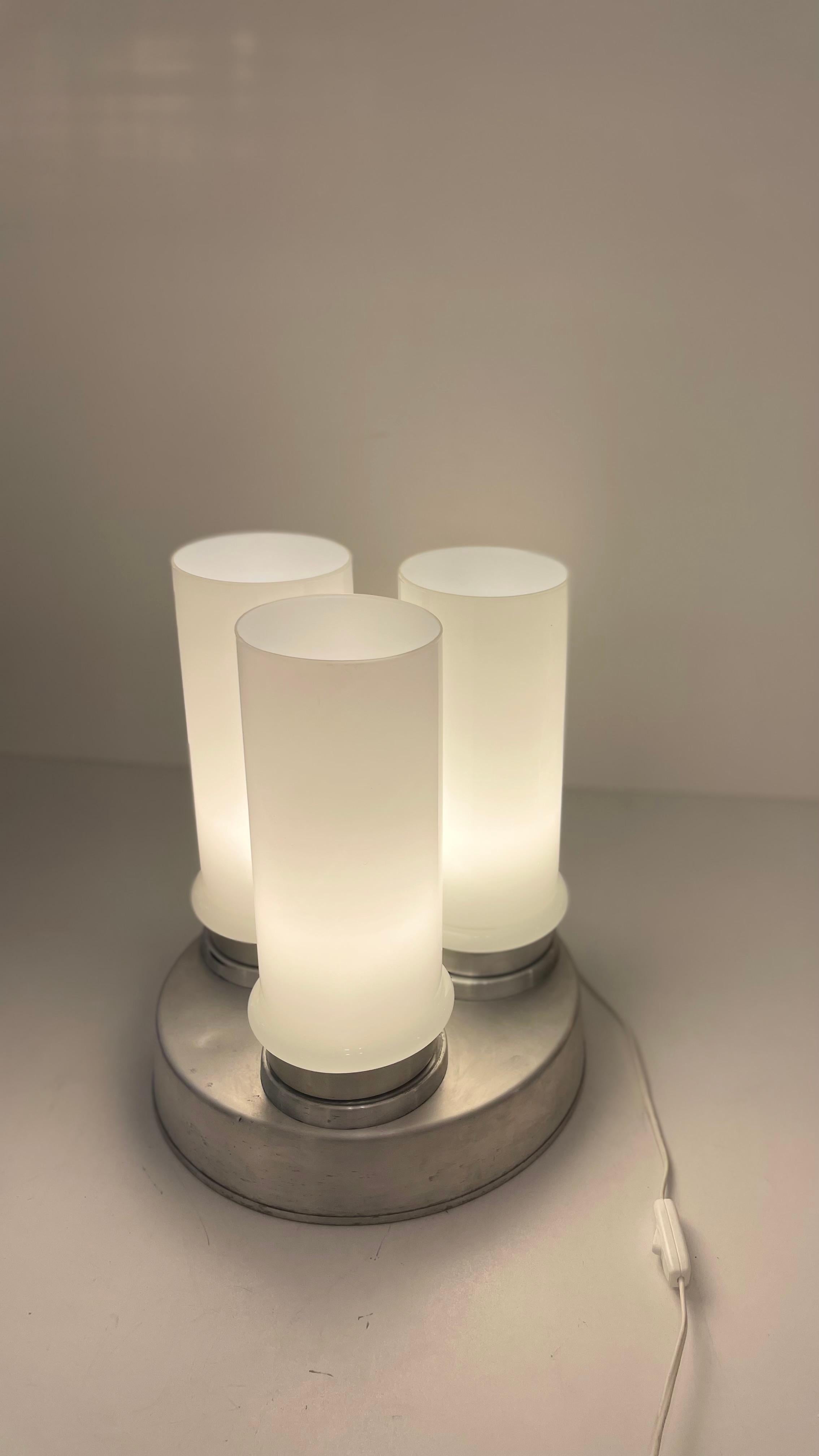 Italian Murano Table Lamp, 1960s For Sale