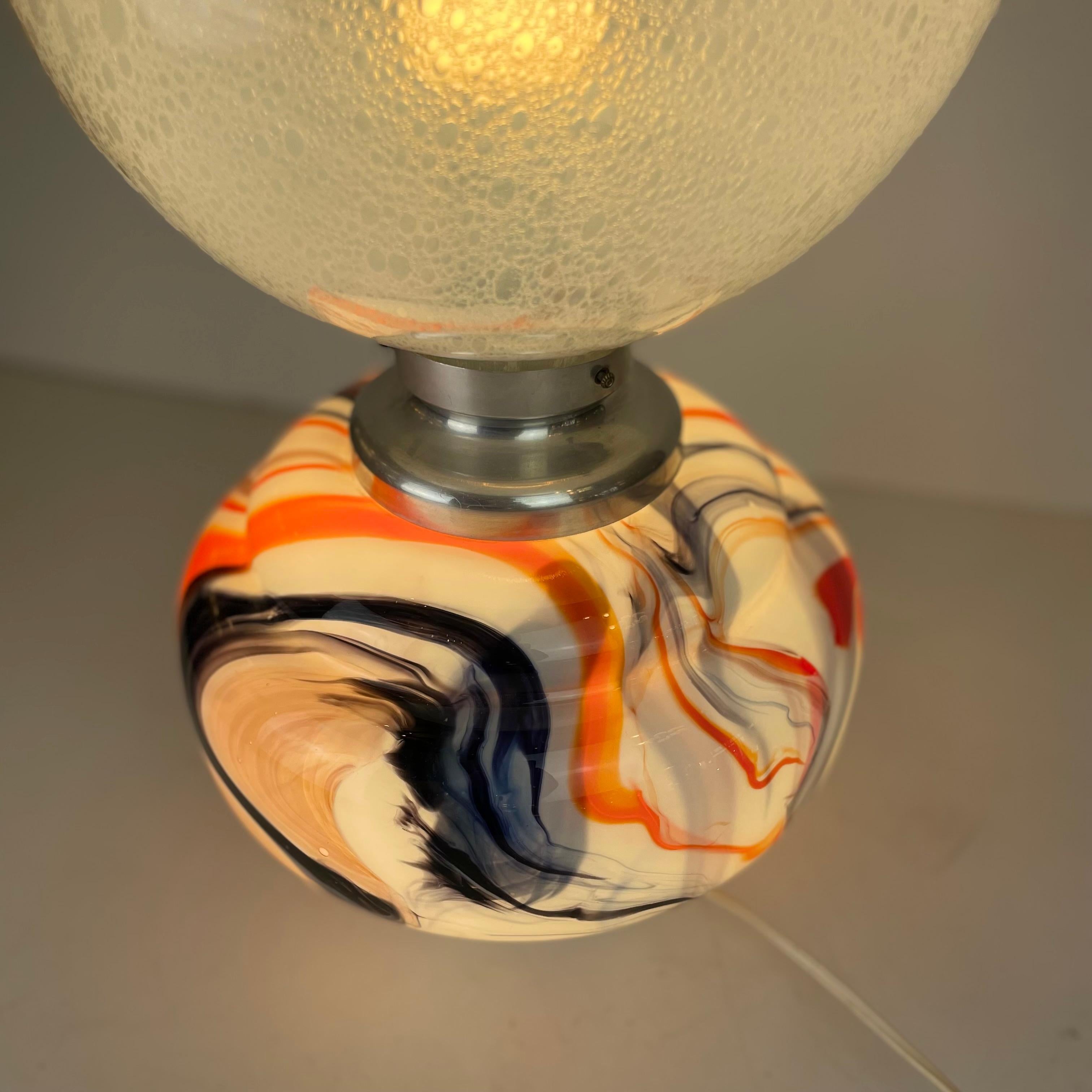 Lámpara de mesa de Murano, años 60 en Bueno estado para la venta en Brussel, BE