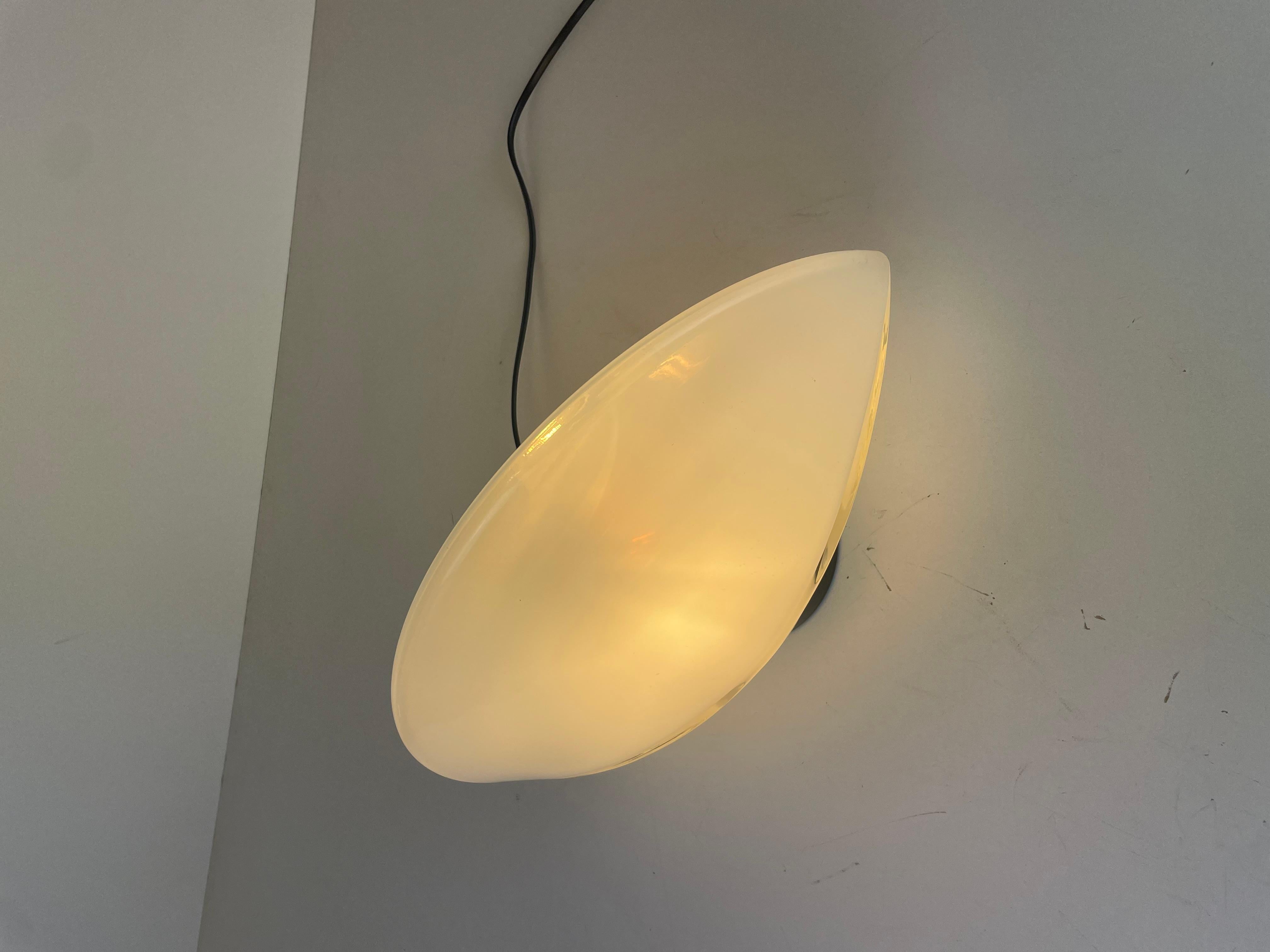 Italian Murano Table Lamp, 1980s For Sale
