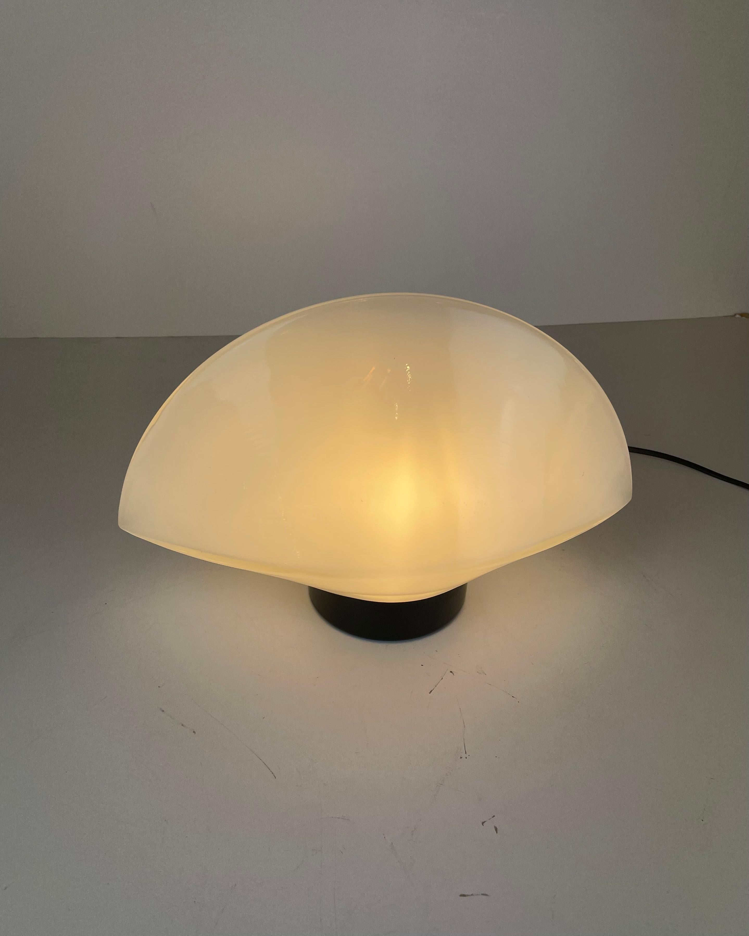 Murano Table Lamp, 1980s In Good Condition For Sale In Brussel, BE