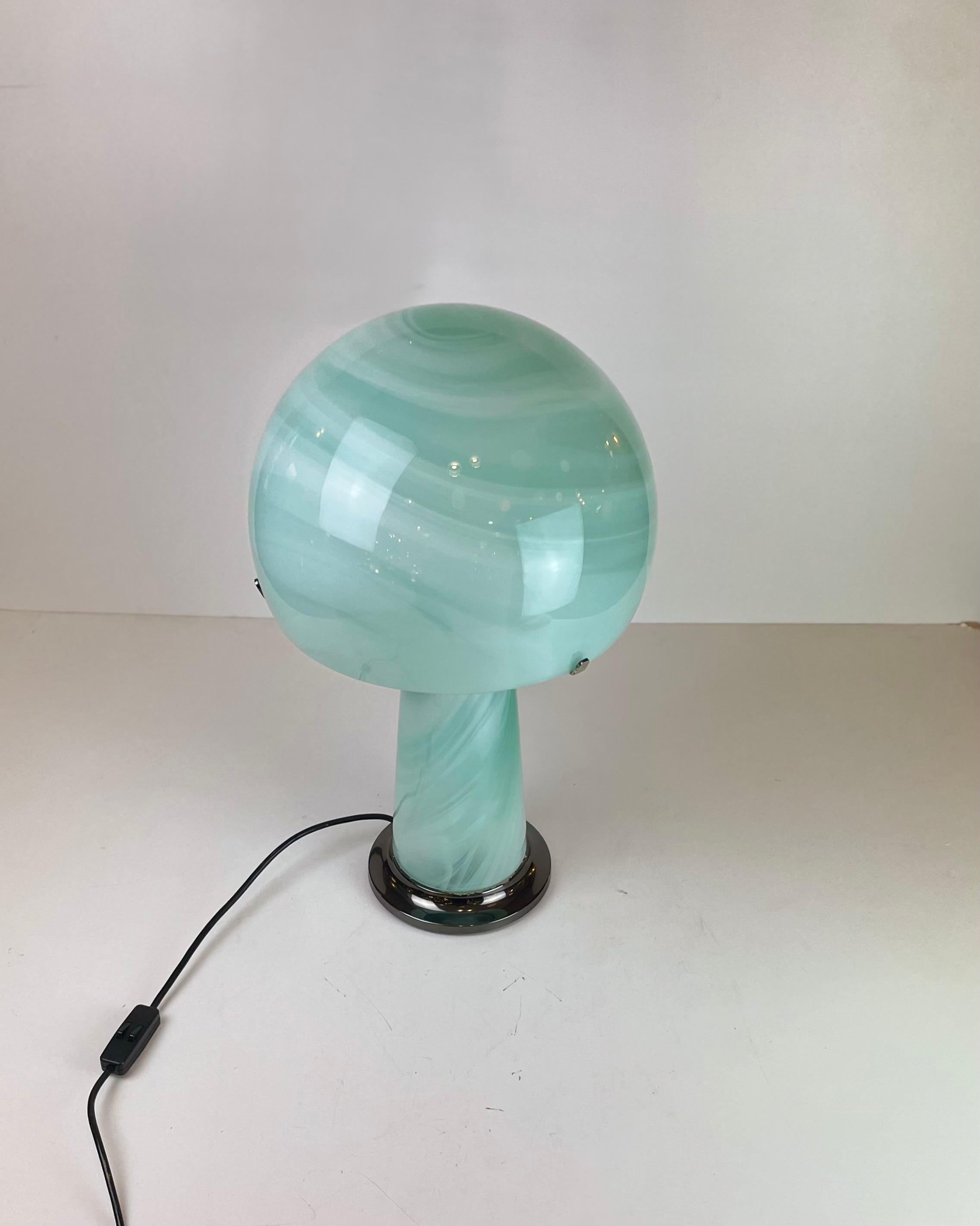 Murano Table Lamp, 1980s In Good Condition In Brussel, BE