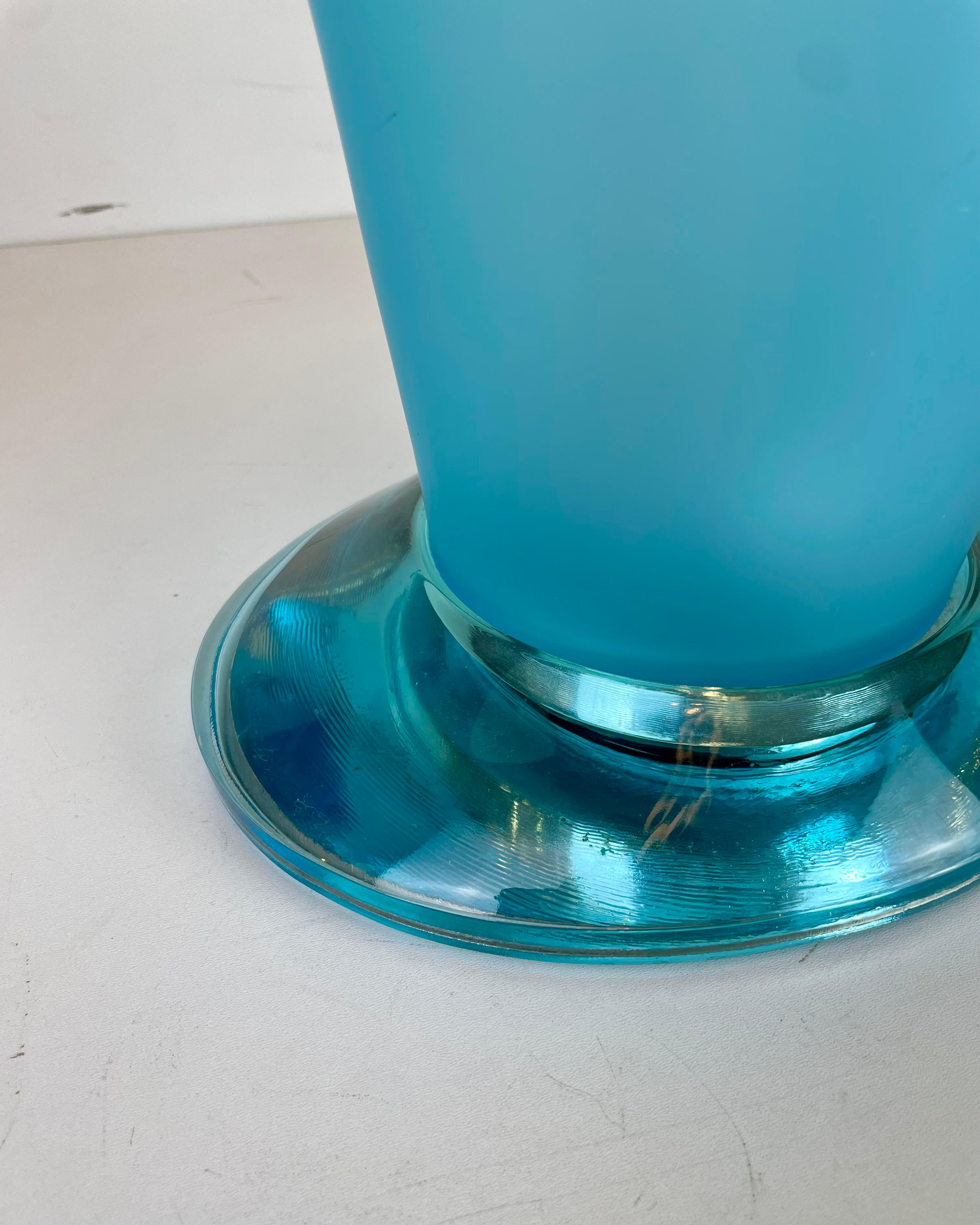 Lampe de table Murano attribuée à Mazzega, dans le style de D. A Style, années 1990 en vente 10