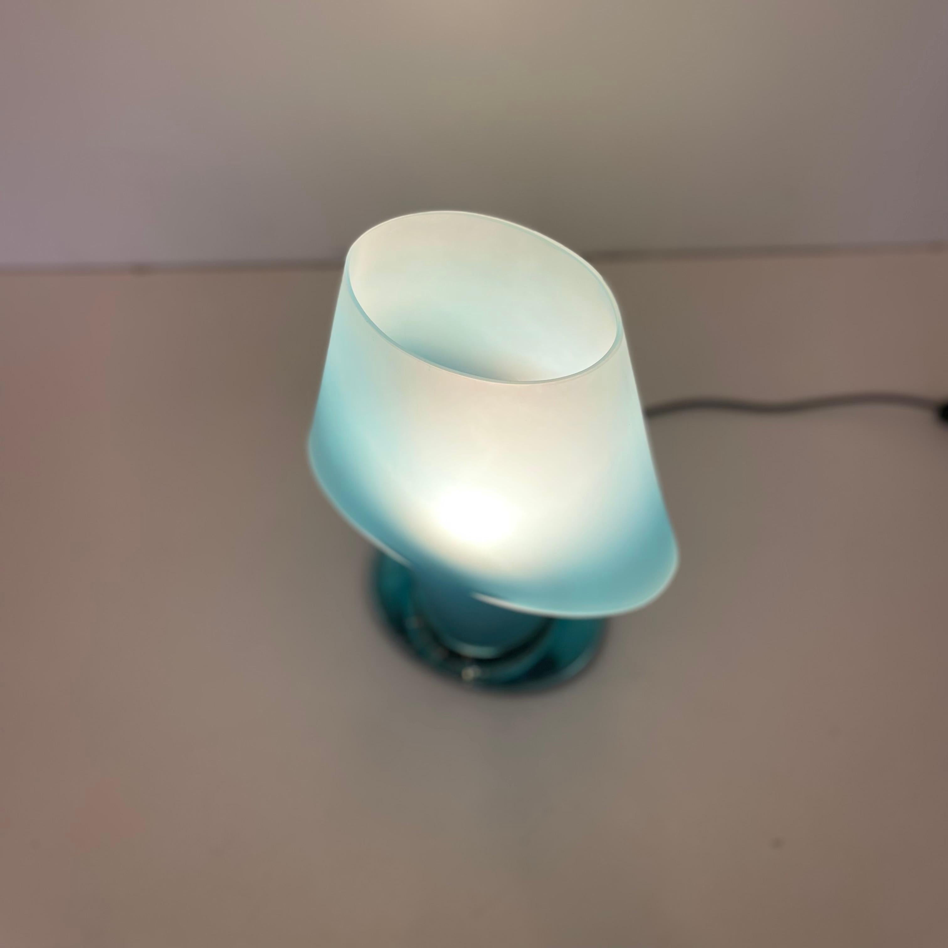 Lampe de table Murano attribuée à Mazzega, dans le style de D. A Style, années 1990 en vente 10
