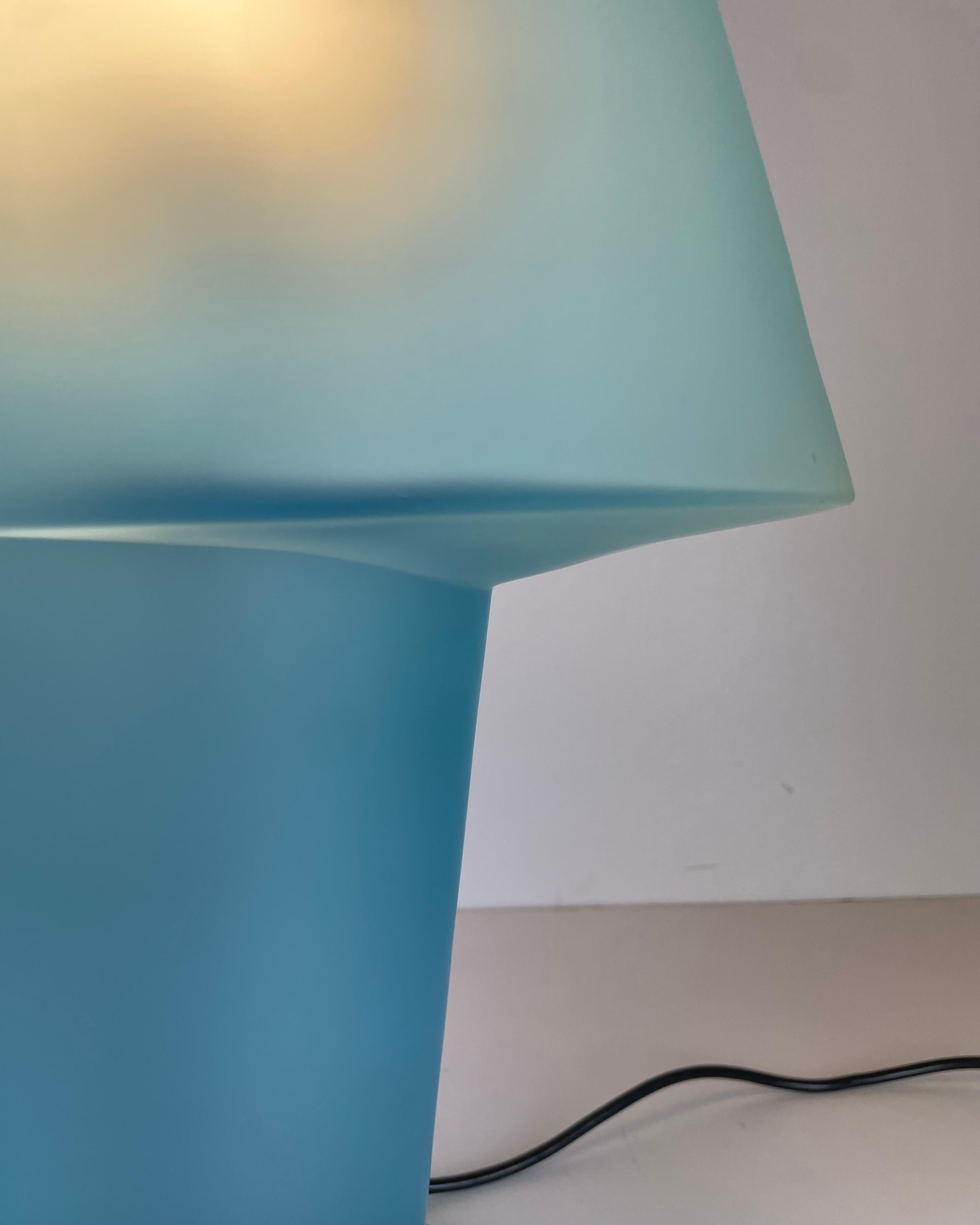Lampe de table Murano attribuée à Mazzega, dans le style de D. A Style, années 1990 en vente 1