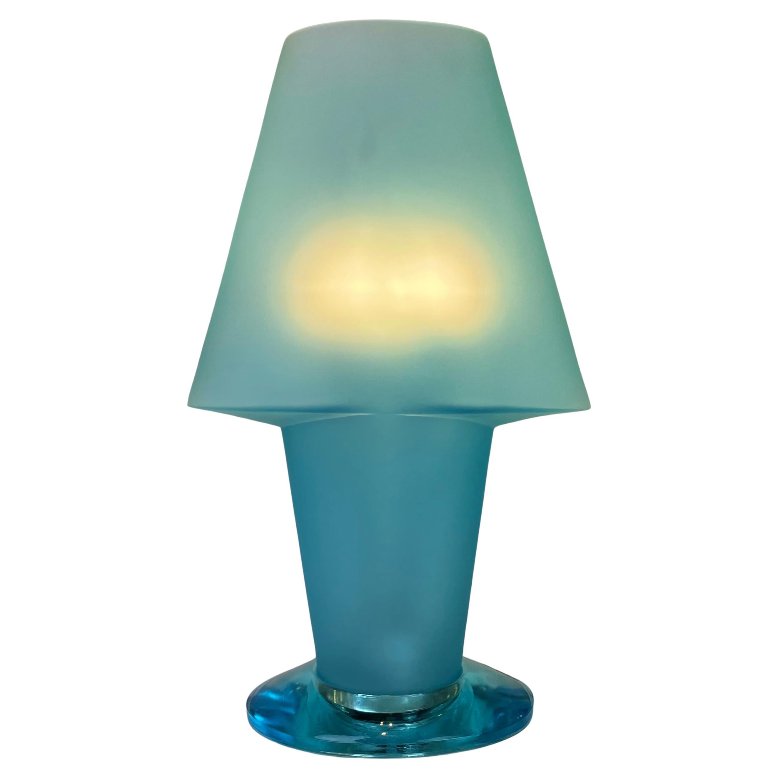 Lampe de table Murano attribuée à Mazzega, dans le style de D. A Style, années 1990