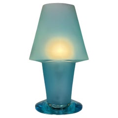 Lampe de table Murano attribuée à Mazzega, dans le style de D. A Style, années 1990