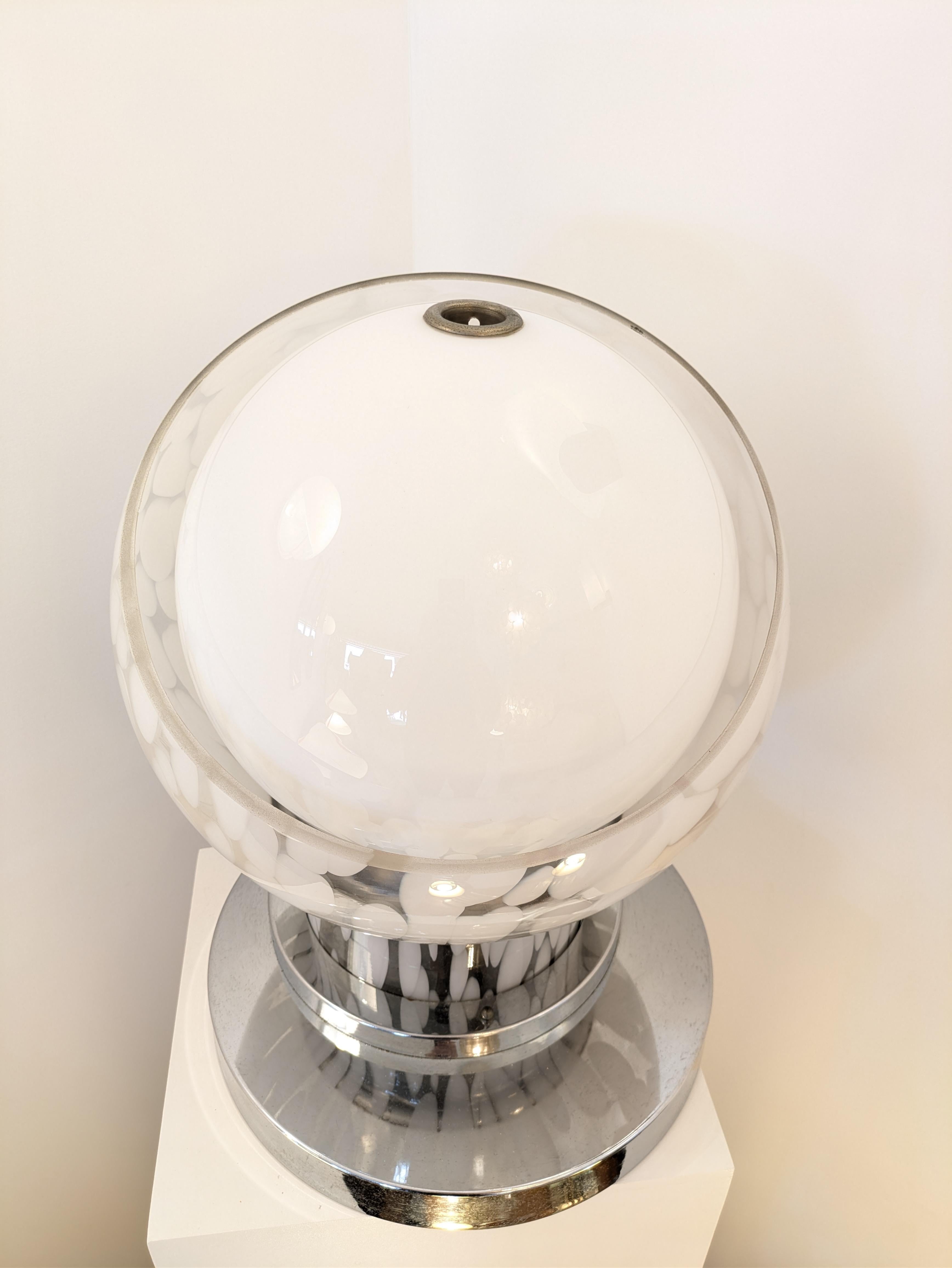 Murano table Lamp by Angelo Brotto for Esperia, circa 1970 For Sale 7