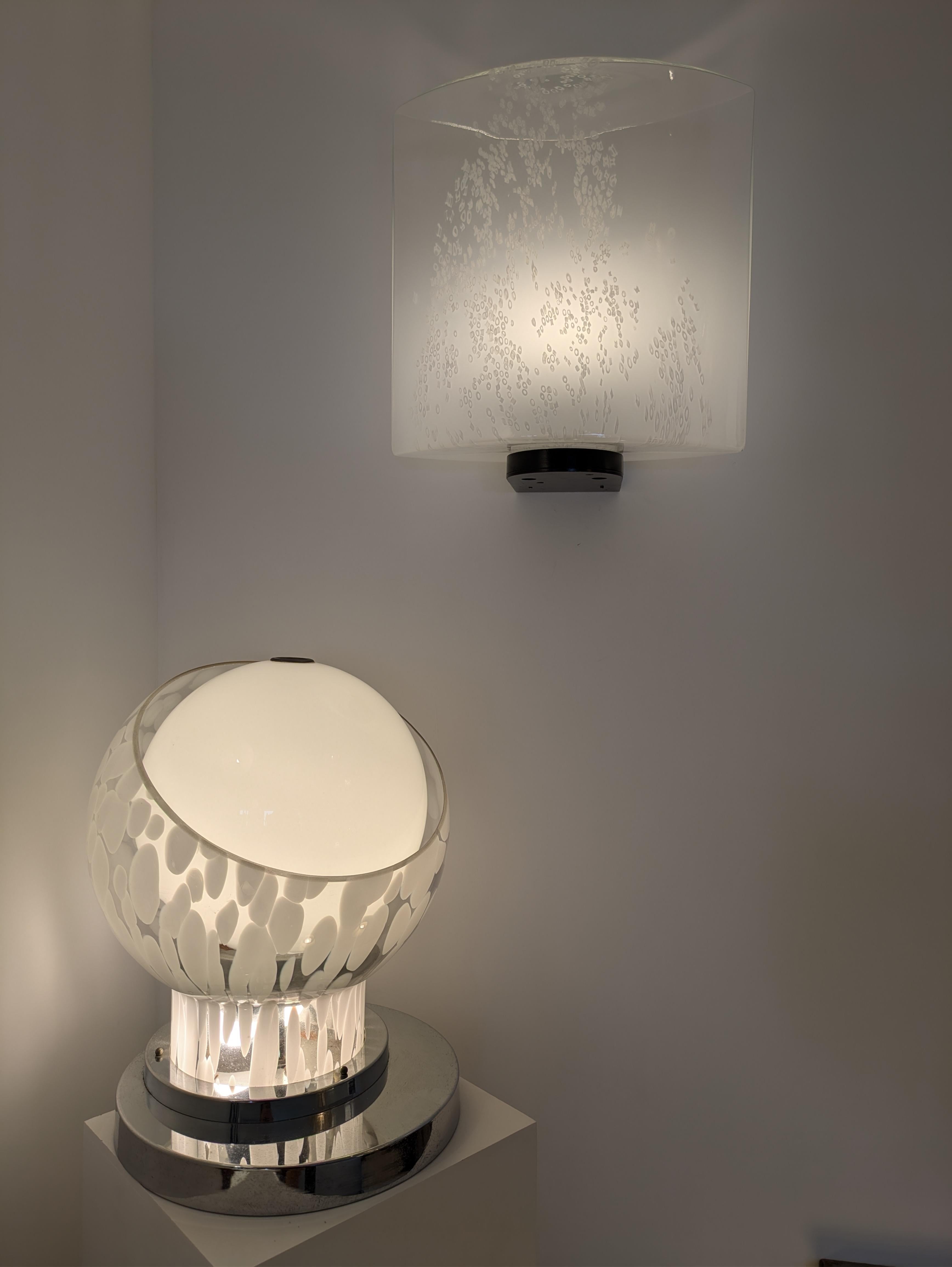 Murano table Lamp by Angelo Brotto for Esperia, circa 1970 For Sale 2