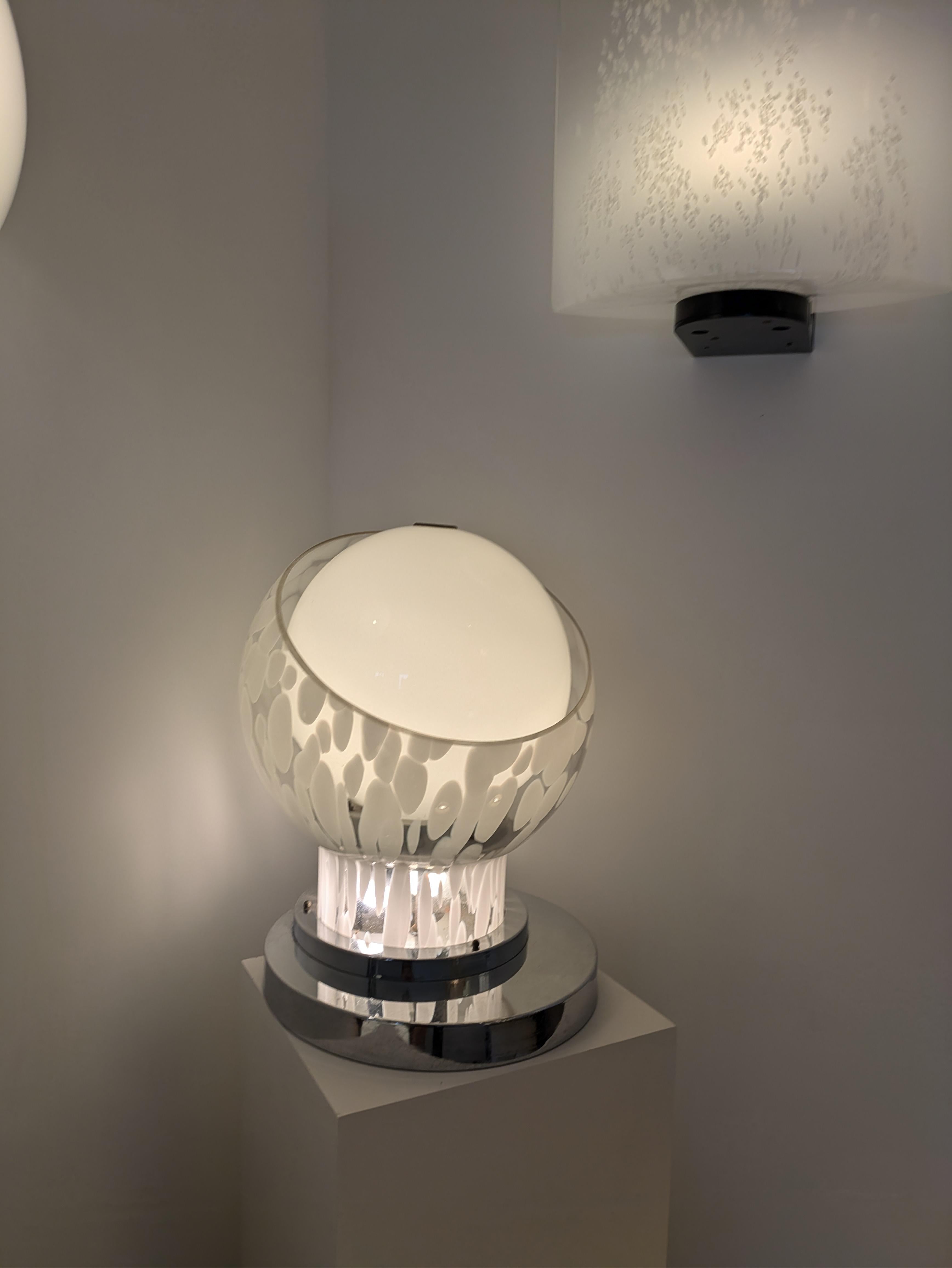 Murano table Lamp by Angelo Brotto for Esperia, circa 1970 For Sale 3