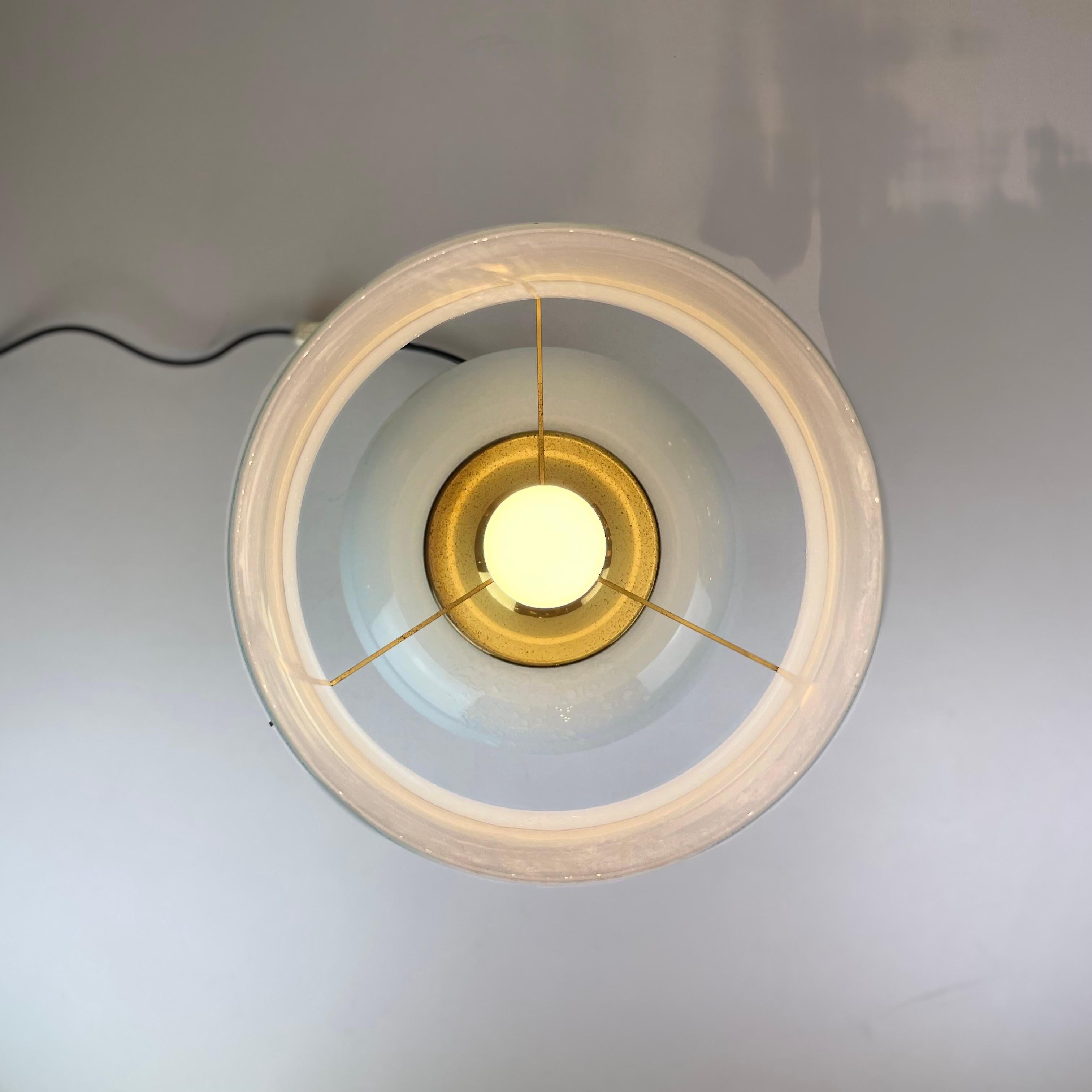 Murano Table Lamp by F. Fabbian, 1970s For Sale 9