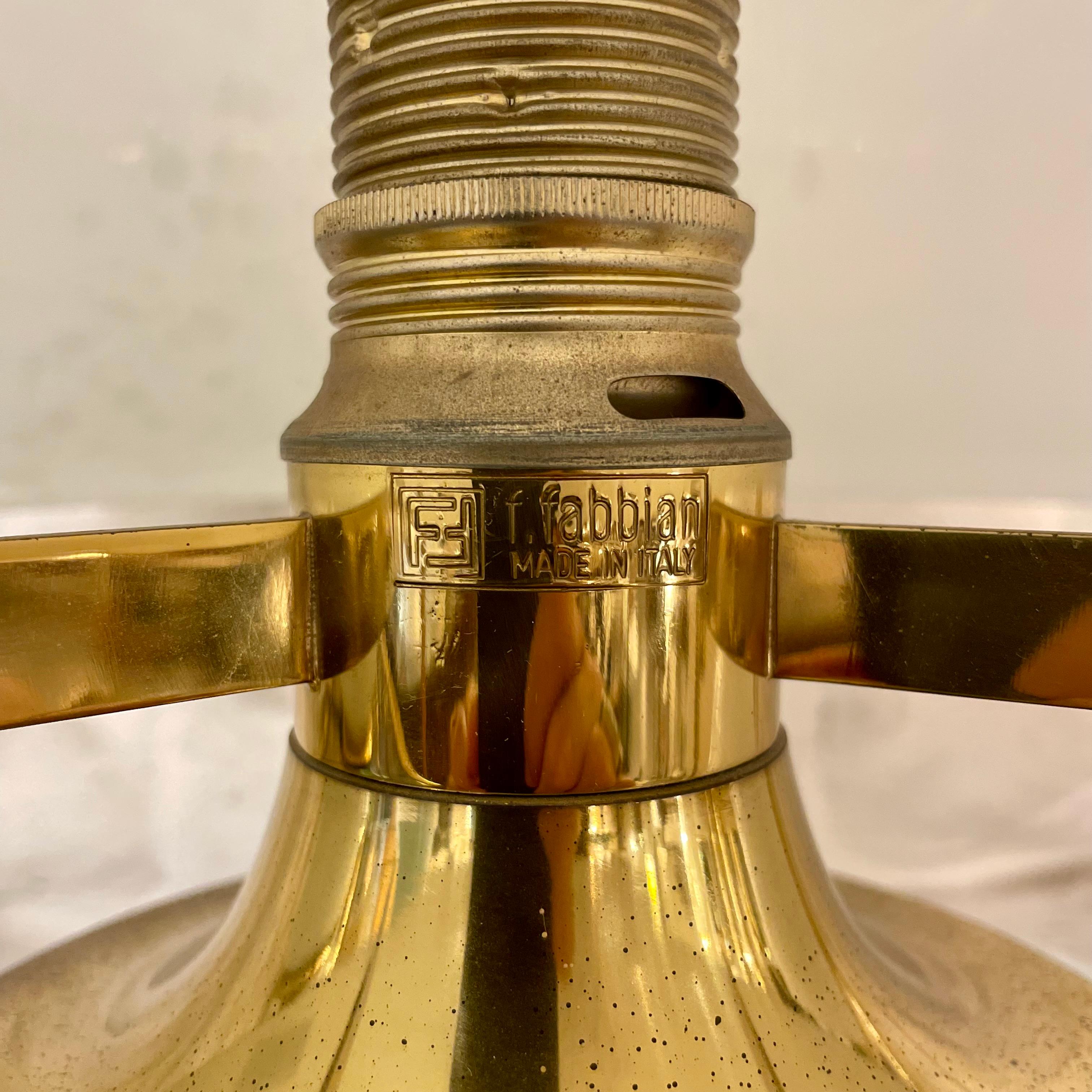 Murano Table Lamp by F. Fabbian, 1970s For Sale 12