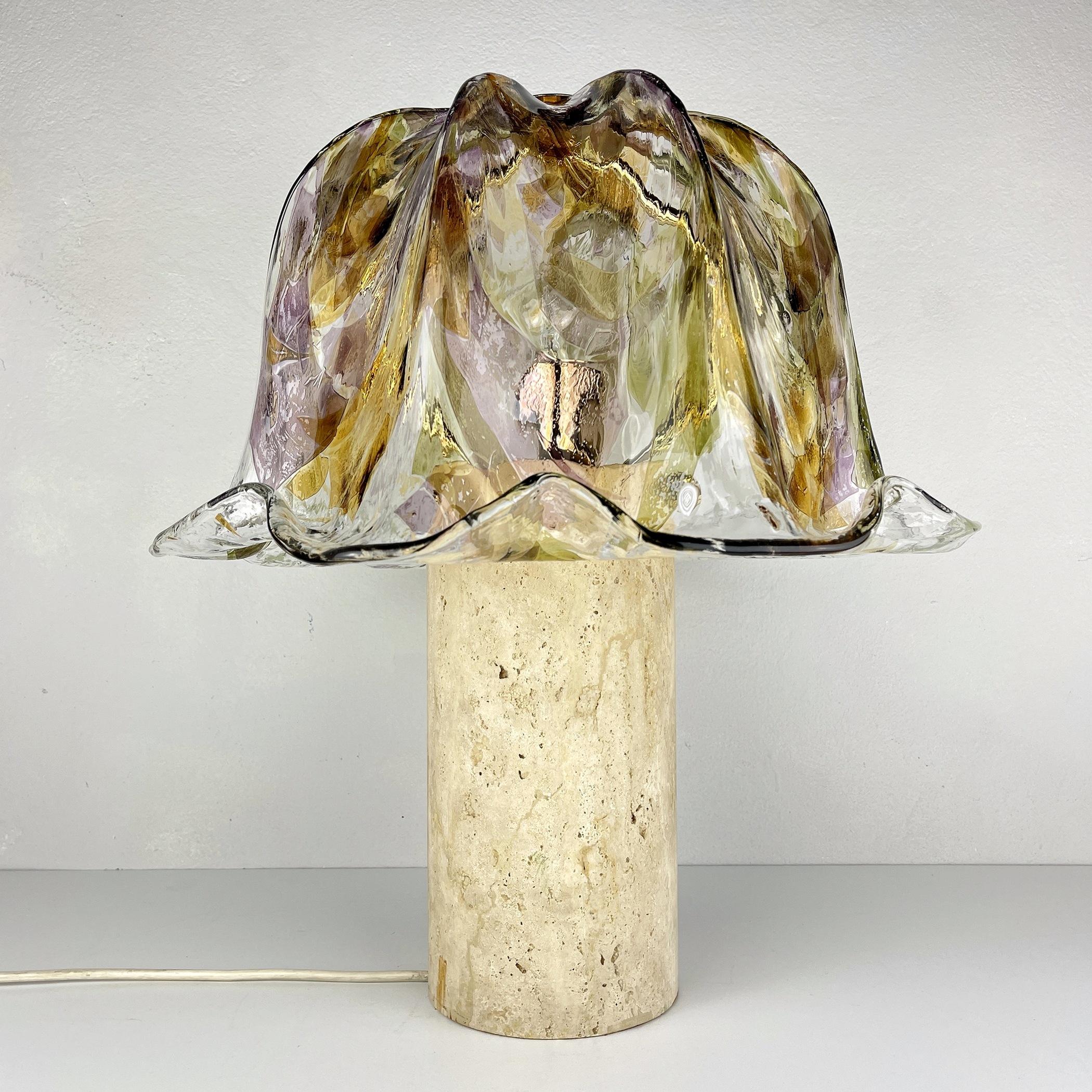 Murano Table Lamp by La Murrina Italy 1980s 3