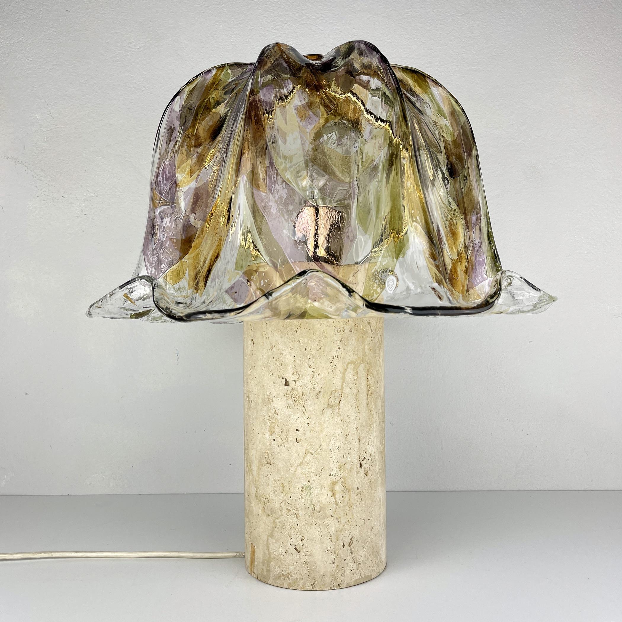 Murano Table Lamp by La Murrina Italy 1980s 7