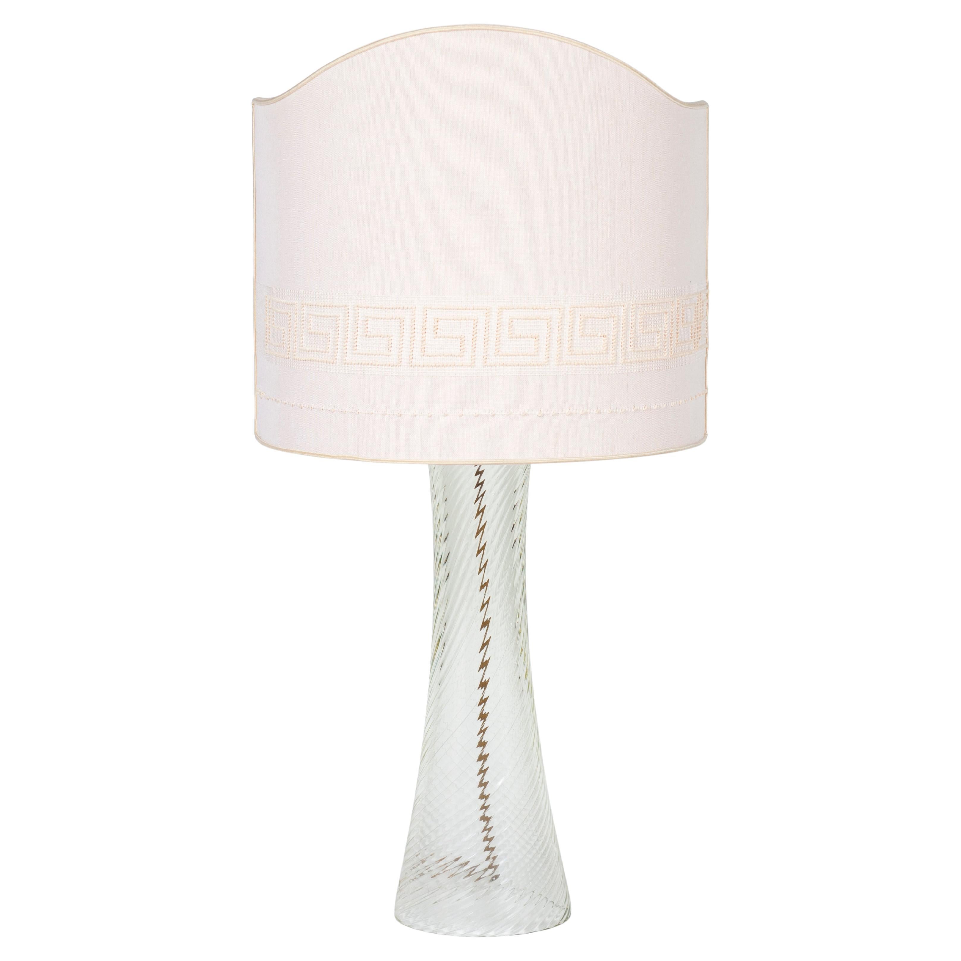 Murano Table Lamp by Maestro Alberto Donà, Circa 1990s im Angebot