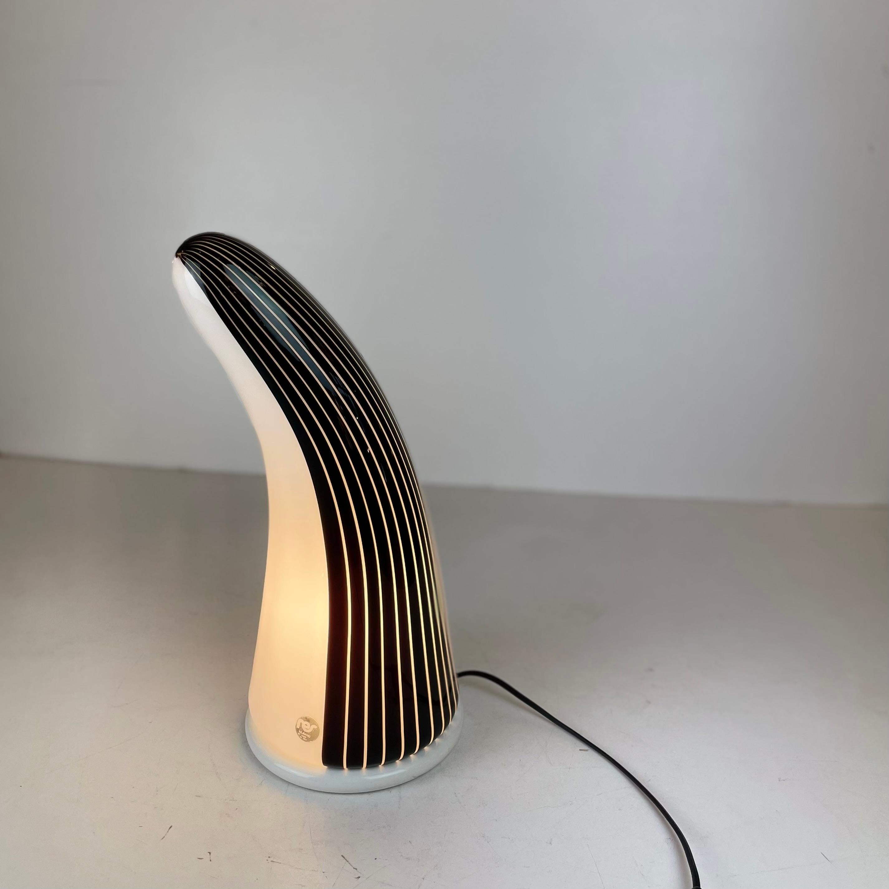 Lámpara de mesa Murano by Res, Años 80 Posmoderno en venta