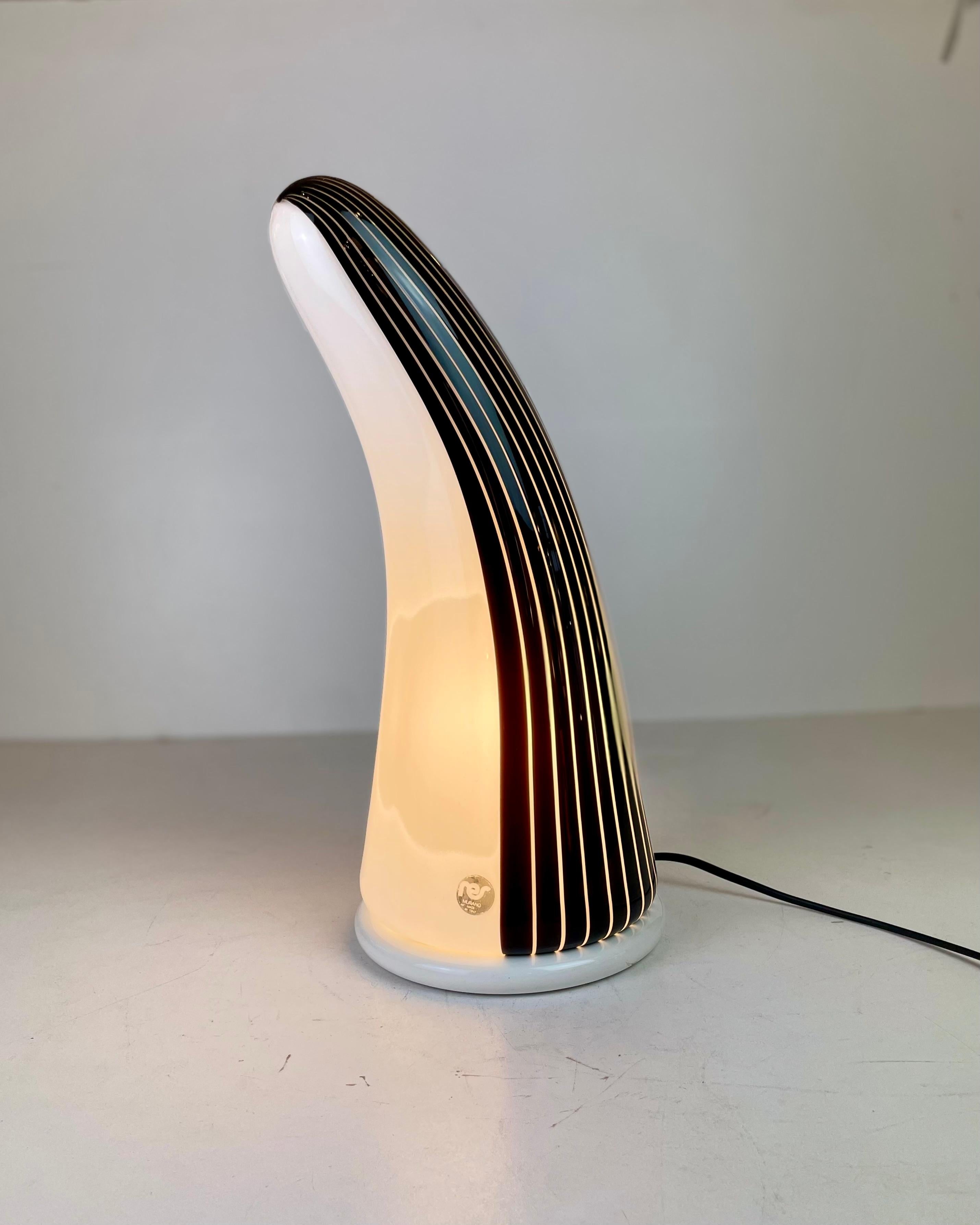 Lámpara de mesa Murano by Res, Años 80 finales del siglo XX en venta