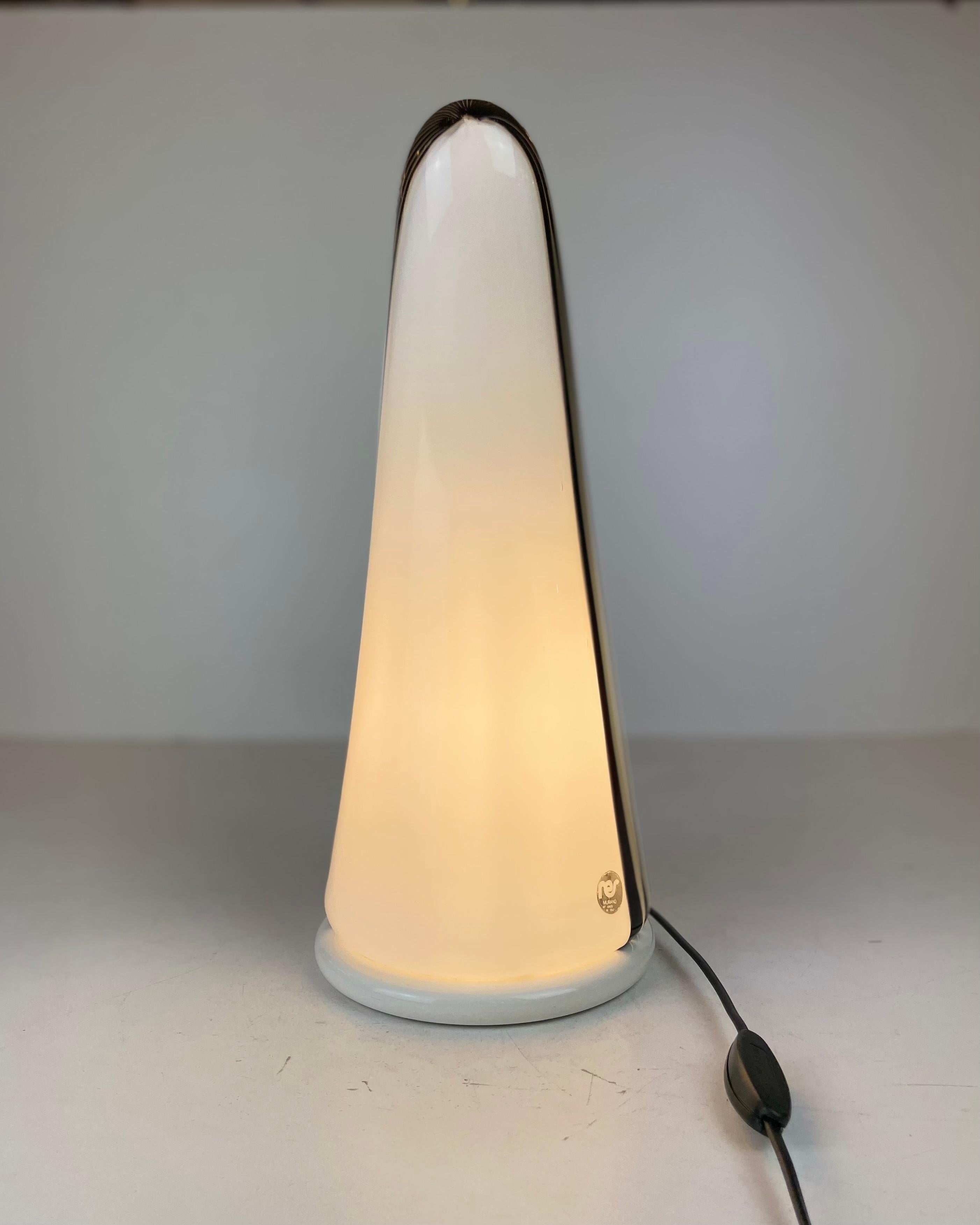 Lámpara de mesa Murano by Res, Años 80 en venta 1