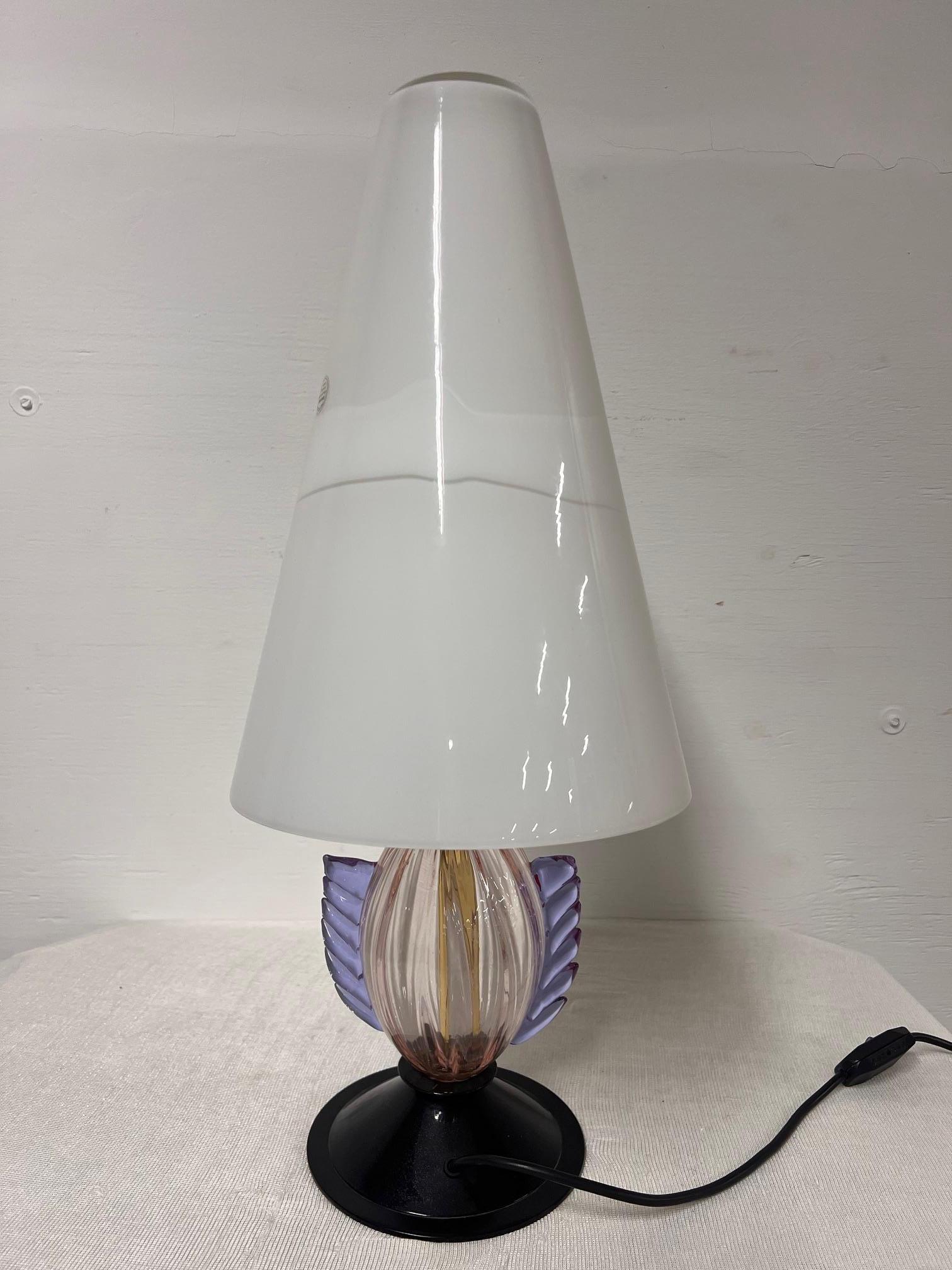 Murano Table Lamp For Sale 1