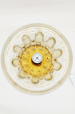 Murano Table Lamp "Honey", Italy, 1970s